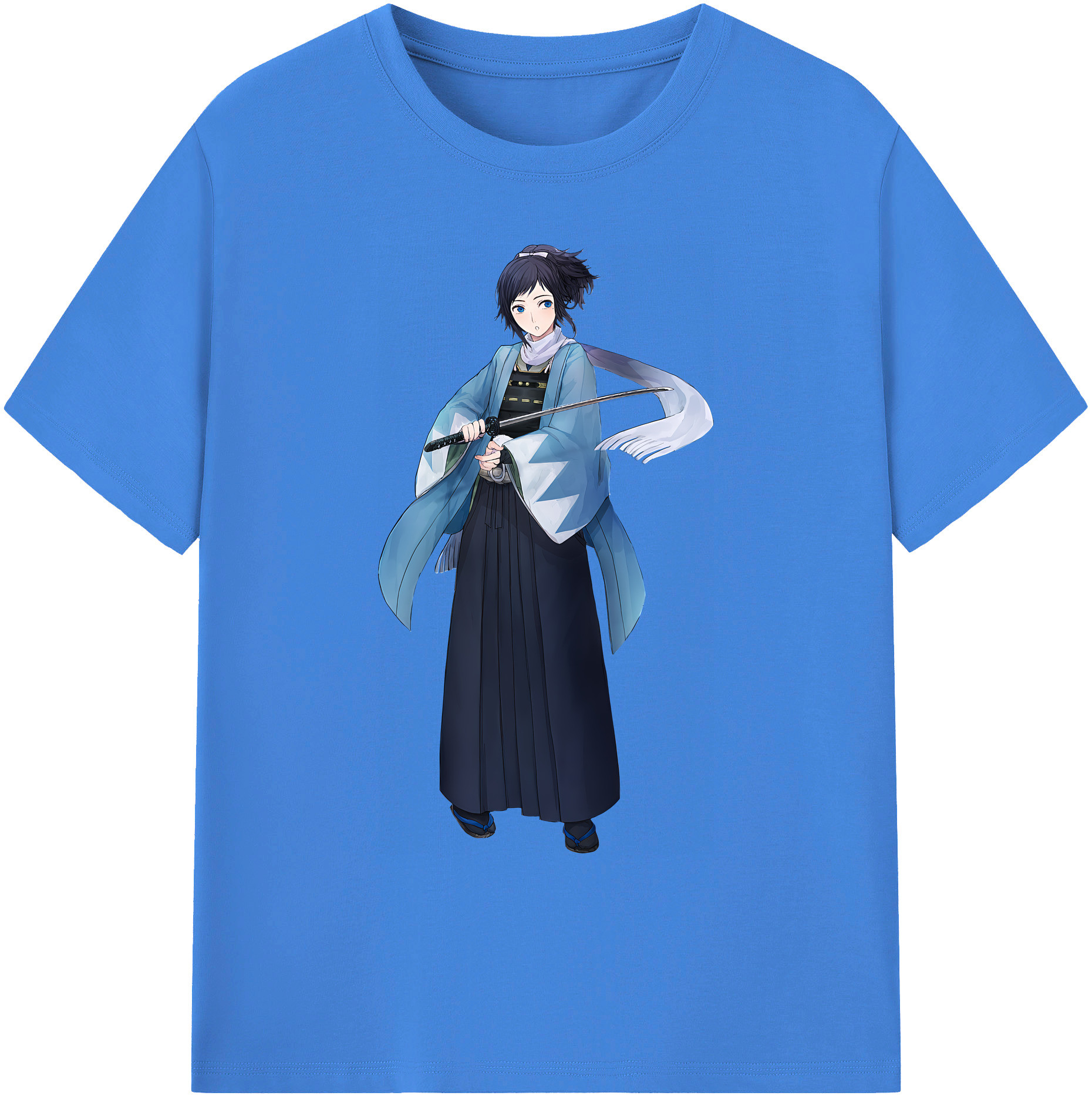 （画像用） 刀剣乱舞 Touken Ranbu 綿100％ メンズ半袖Tシャツ｜肌触りやわらか＆通気性
