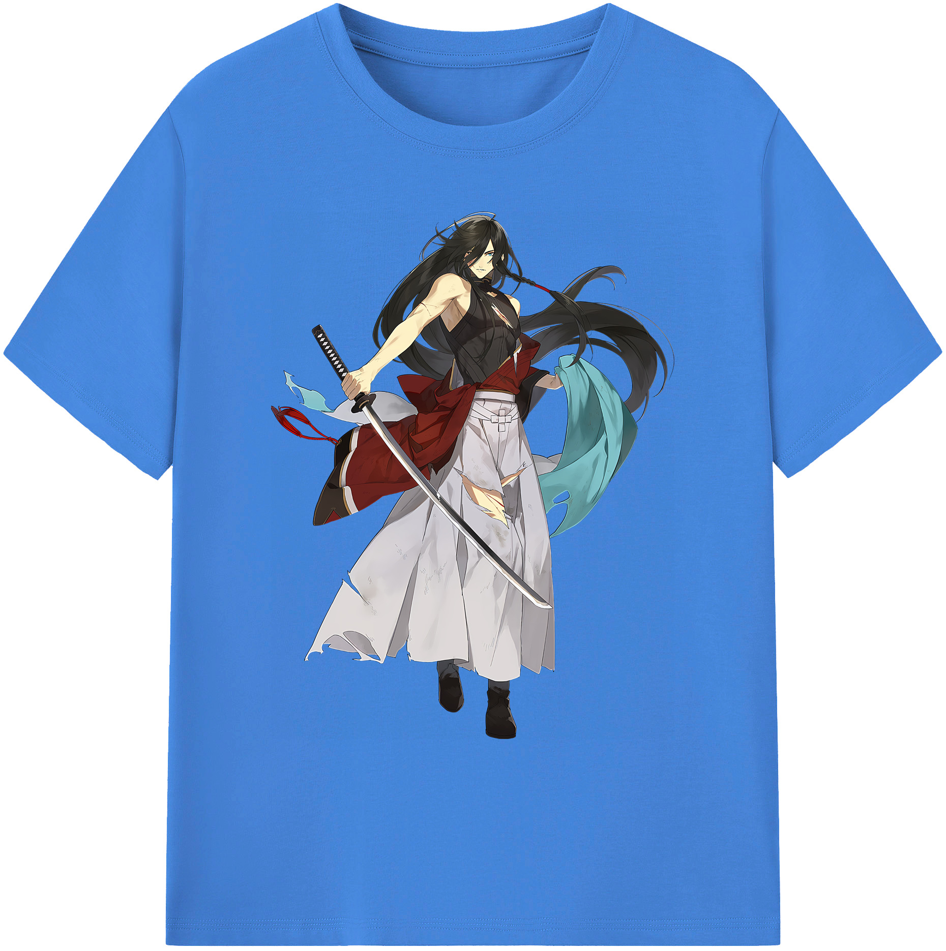 （画像用） 刀剣乱舞 Touken Ranbu 綿100％ メンズ半袖Tシャツ｜肌触りやわらか＆通気性