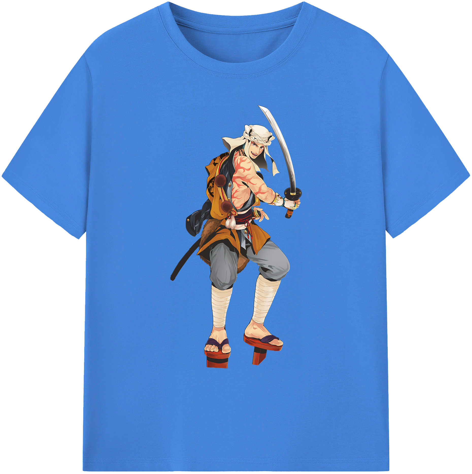 （画像用） 刀剣乱舞 Touken Ranbu 綿100％ メンズ半袖Tシャツ｜肌触りやわらか＆通気性