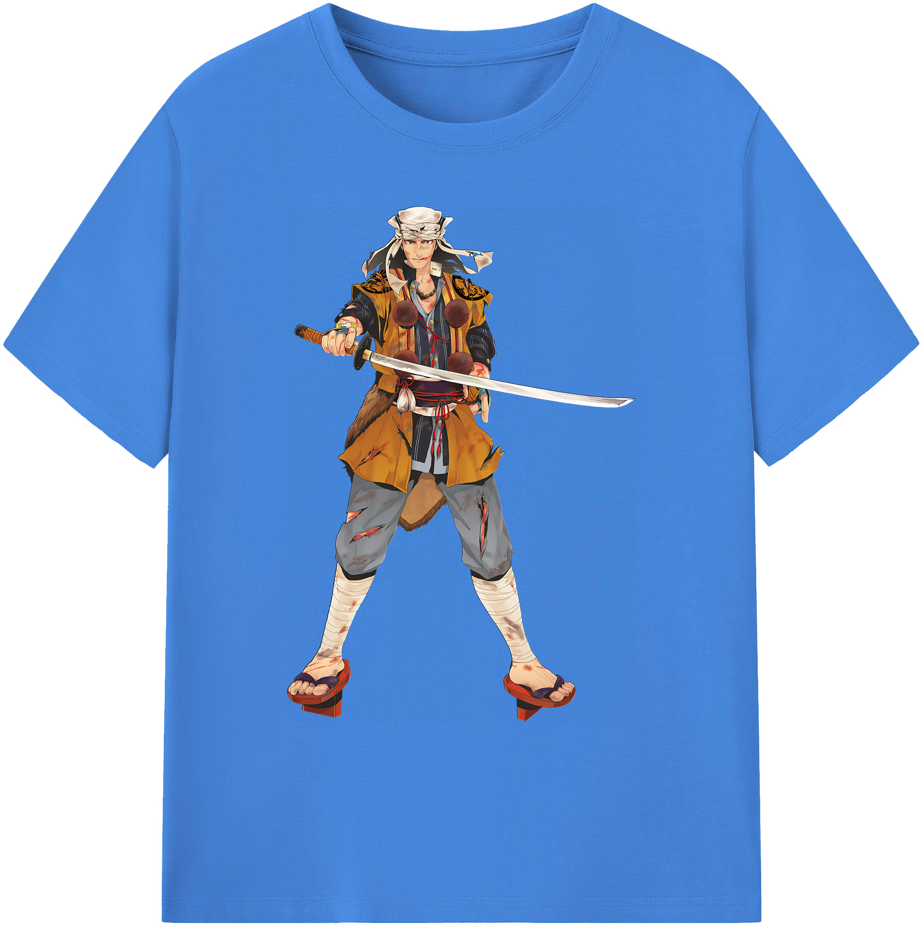 （画像用） 刀剣乱舞 Touken Ranbu 綿100％ メンズ半袖Tシャツ｜肌触りやわらか＆通気性