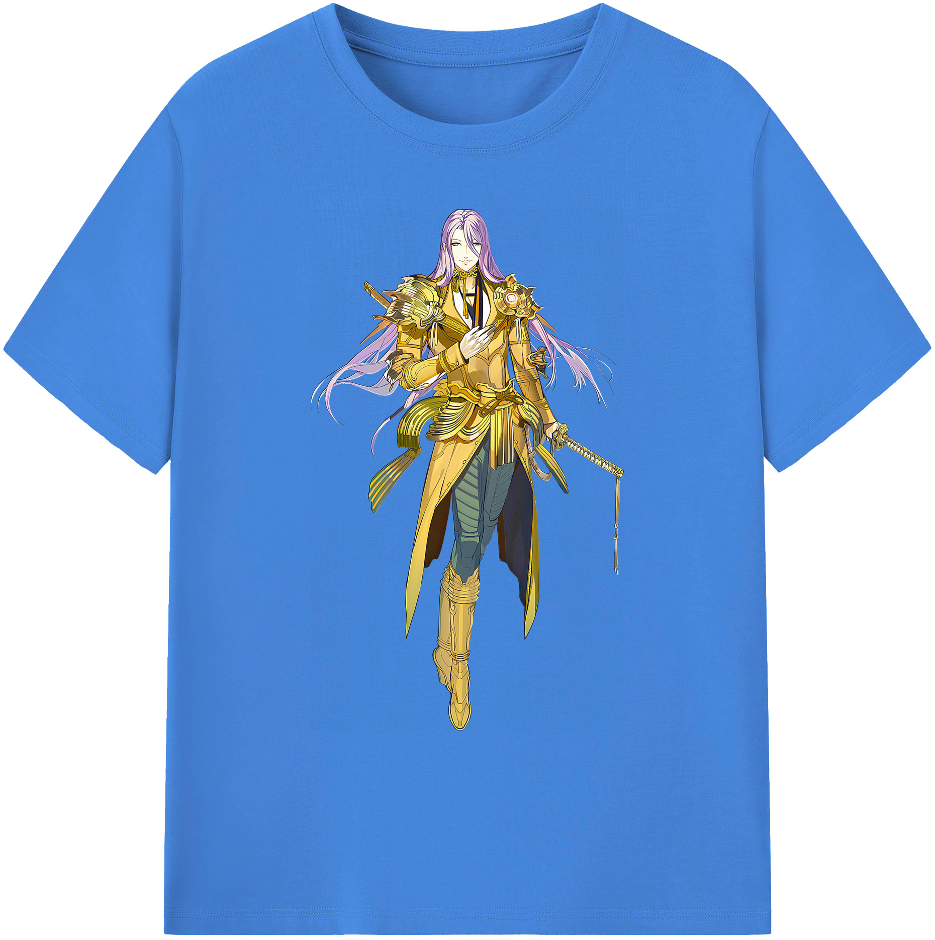 （画像用） 刀剣乱舞 Touken Ranbu 綿100％ メンズ半袖Tシャツ｜肌触りやわらか＆通気性