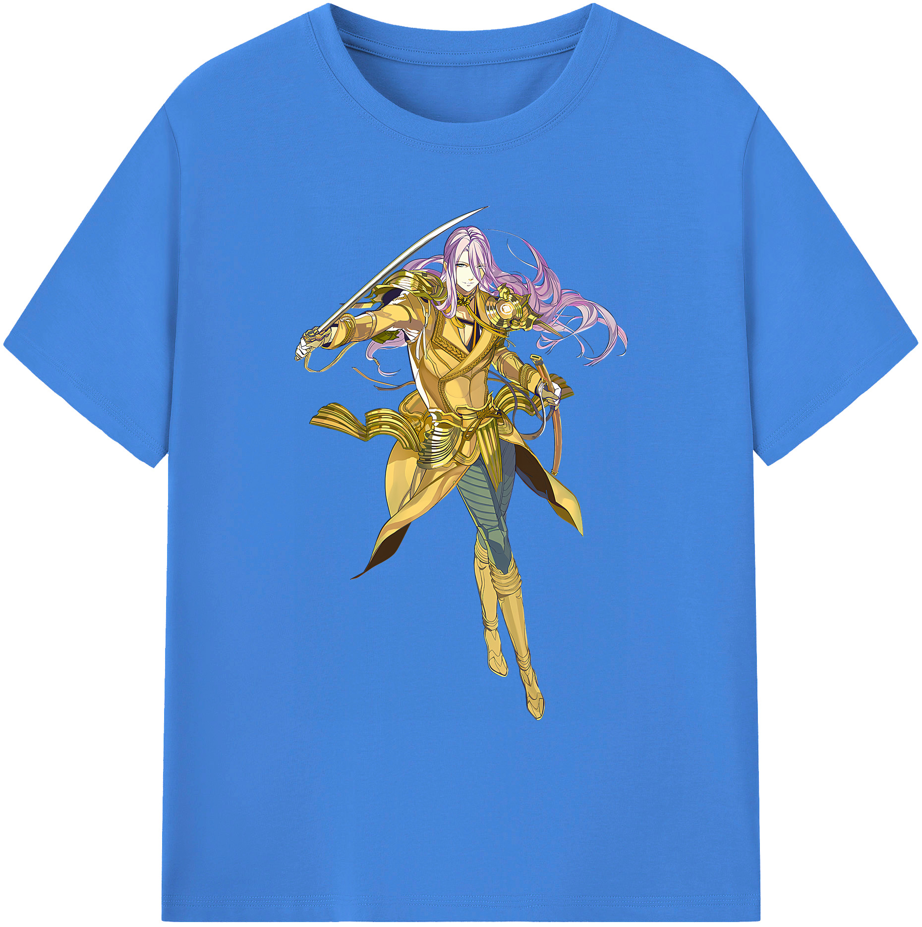 （画像用） 刀剣乱舞 Touken Ranbu 綿100％ メンズ半袖Tシャツ｜肌触りやわらか＆通気性