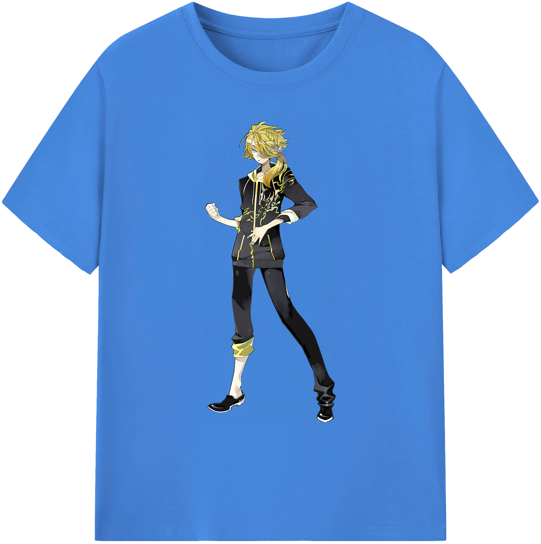 （画像用） 刀剣乱舞 Touken Ranbu 綿100％ メンズ半袖Tシャツ｜肌触りやわらか＆通気性