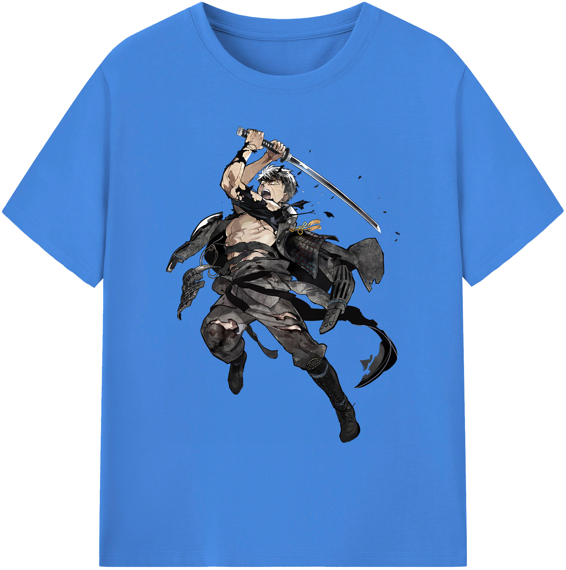 （画像用） 刀剣乱舞 Touken Ranbu 綿100％ メンズ半袖Tシャツ｜肌触りやわらか＆通気性