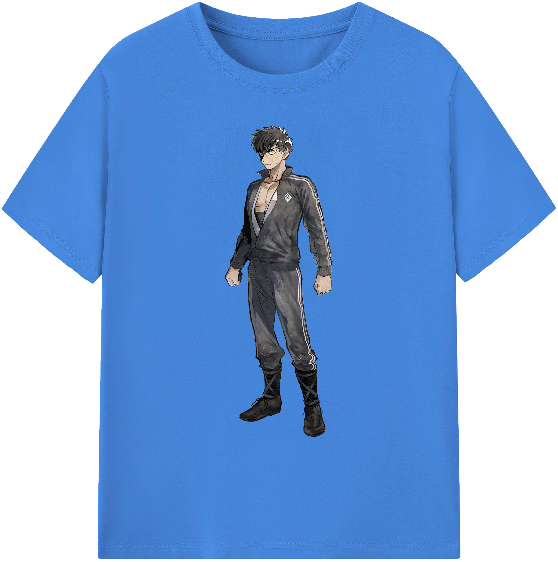 （画像用） 刀剣乱舞 Touken Ranbu 綿100％ メンズ半袖Tシャツ｜肌触りやわらか＆通気性