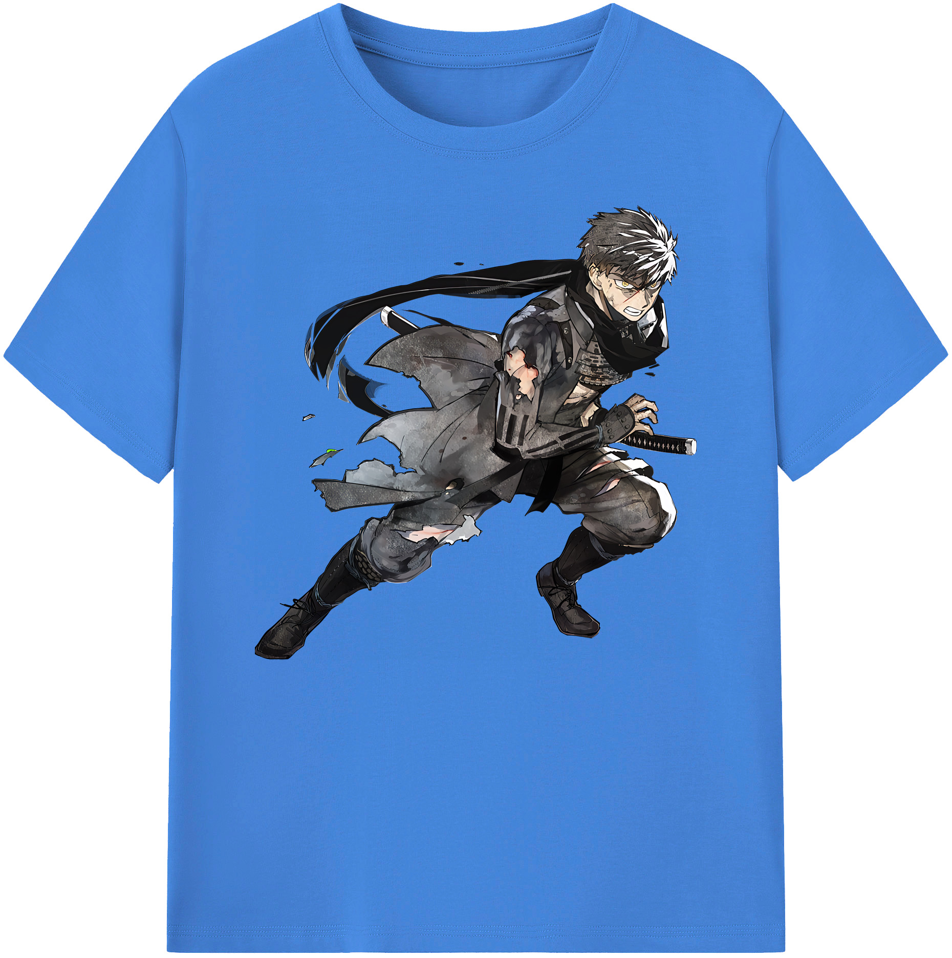 （画像用） 刀剣乱舞 Touken Ranbu 綿100％ メンズ半袖Tシャツ｜肌触りやわらか＆通気性