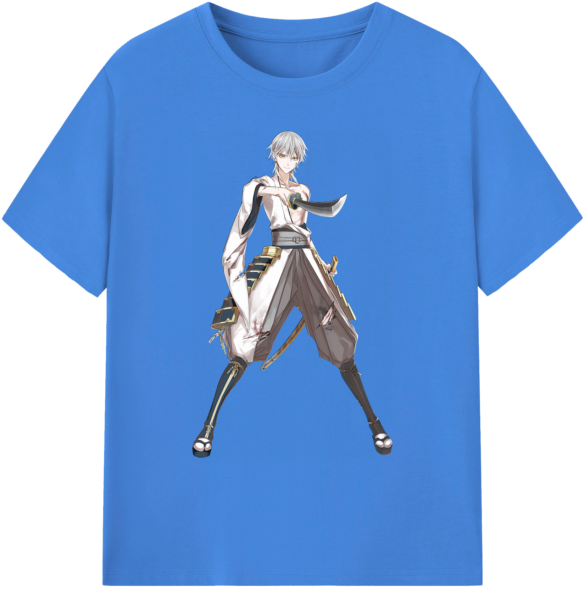 （画像用） 刀剣乱舞 Touken Ranbu 綿100％ メンズ半袖Tシャツ｜肌触りやわらか＆通気性
