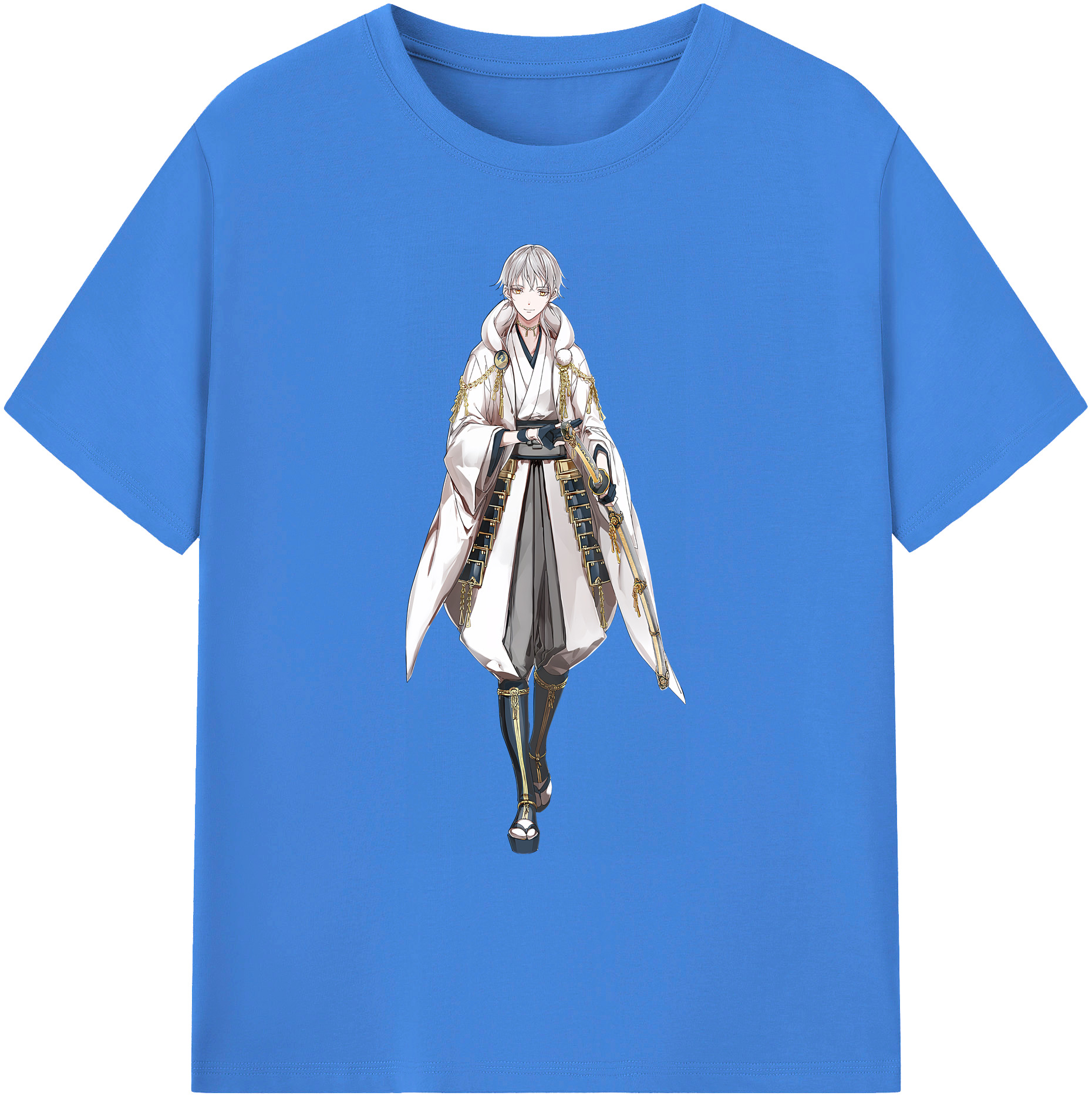 （画像用） 刀剣乱舞 Touken Ranbu 綿100％ メンズ半袖Tシャツ｜肌触りやわらか＆通気性