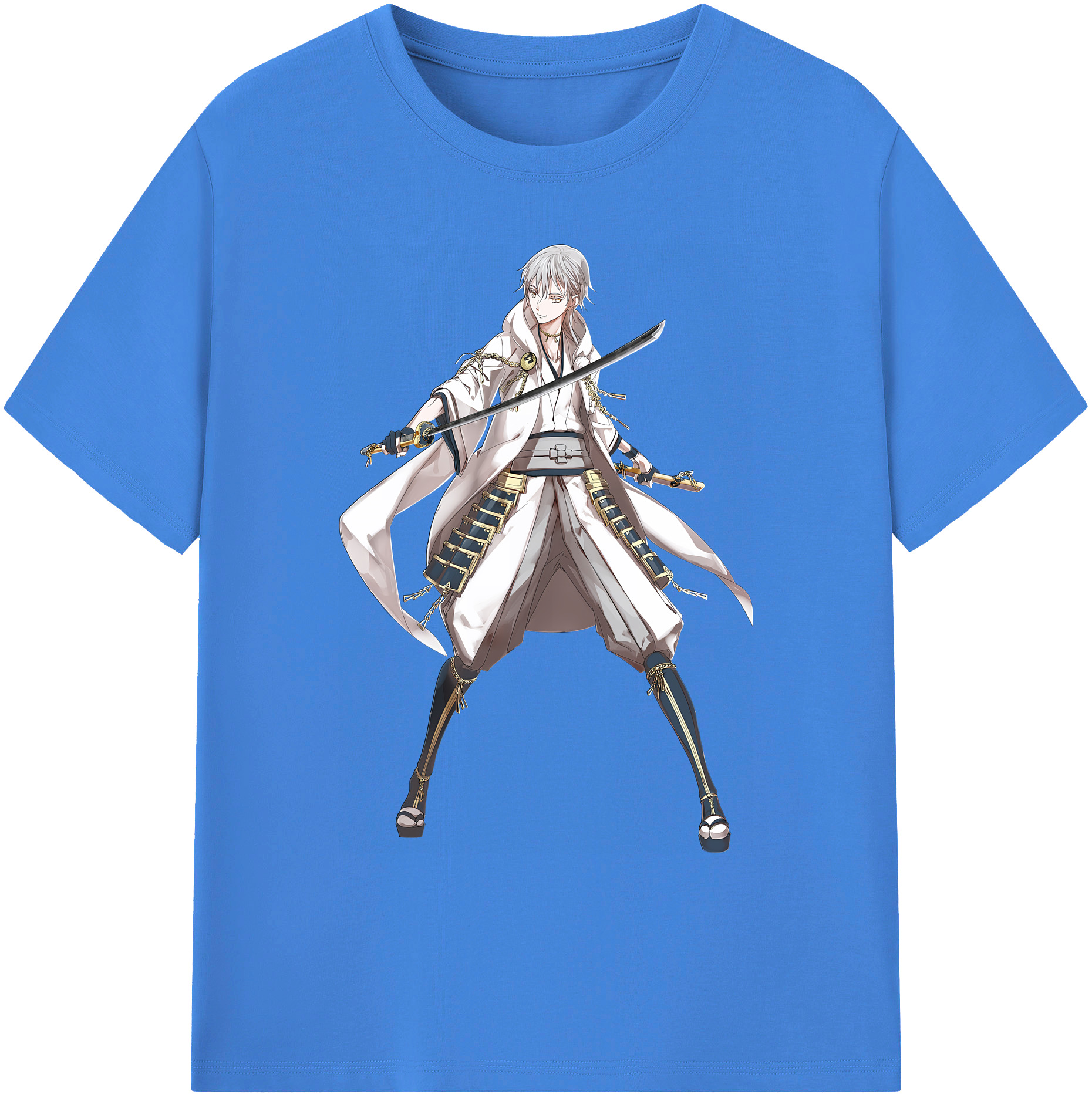 （画像用） 刀剣乱舞 Touken Ranbu 綿100％ メンズ半袖Tシャツ｜肌触りやわらか＆通気性