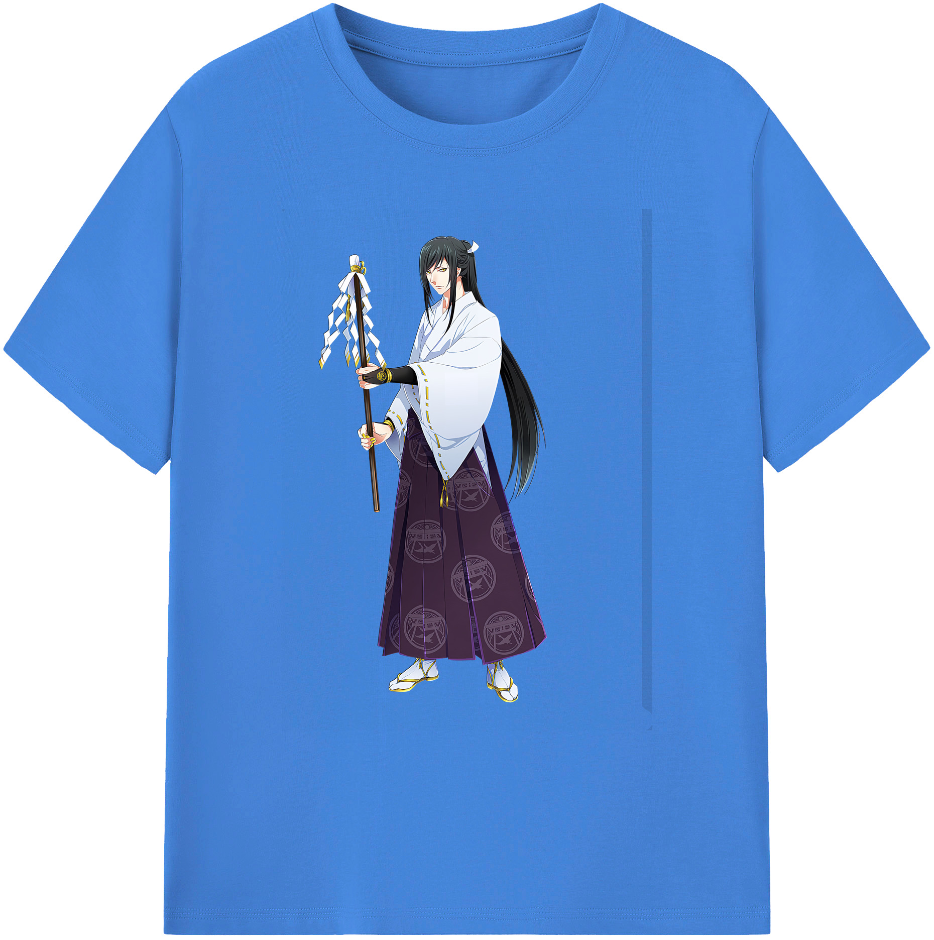 （画像用） 刀剣乱舞 Touken Ranbu 綿100％ メンズ半袖Tシャツ｜肌触りやわらか＆通気性