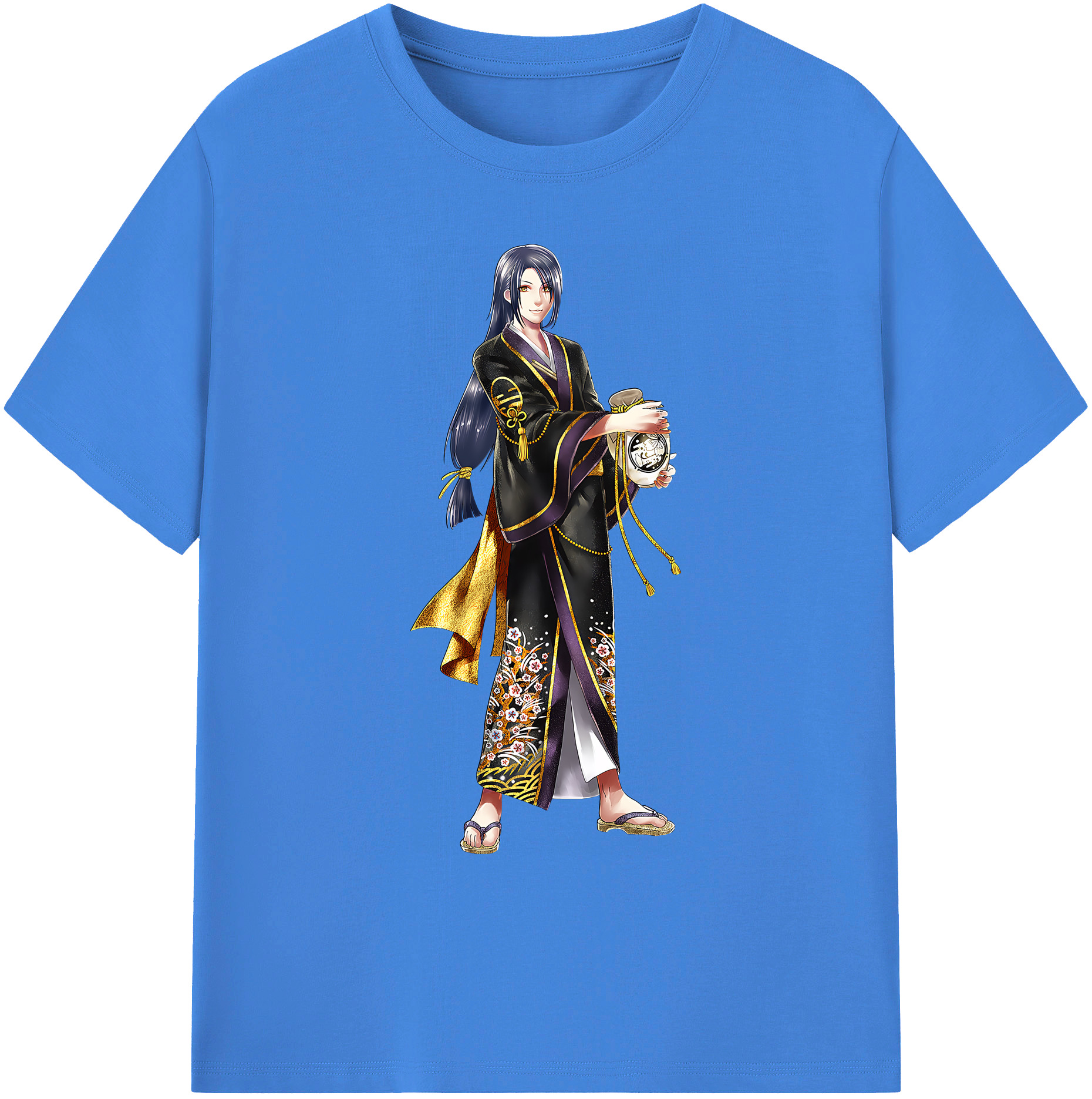 （画像用） 刀剣乱舞 Touken Ranbu 綿100％ メンズ半袖Tシャツ｜肌触りやわらか＆通気性