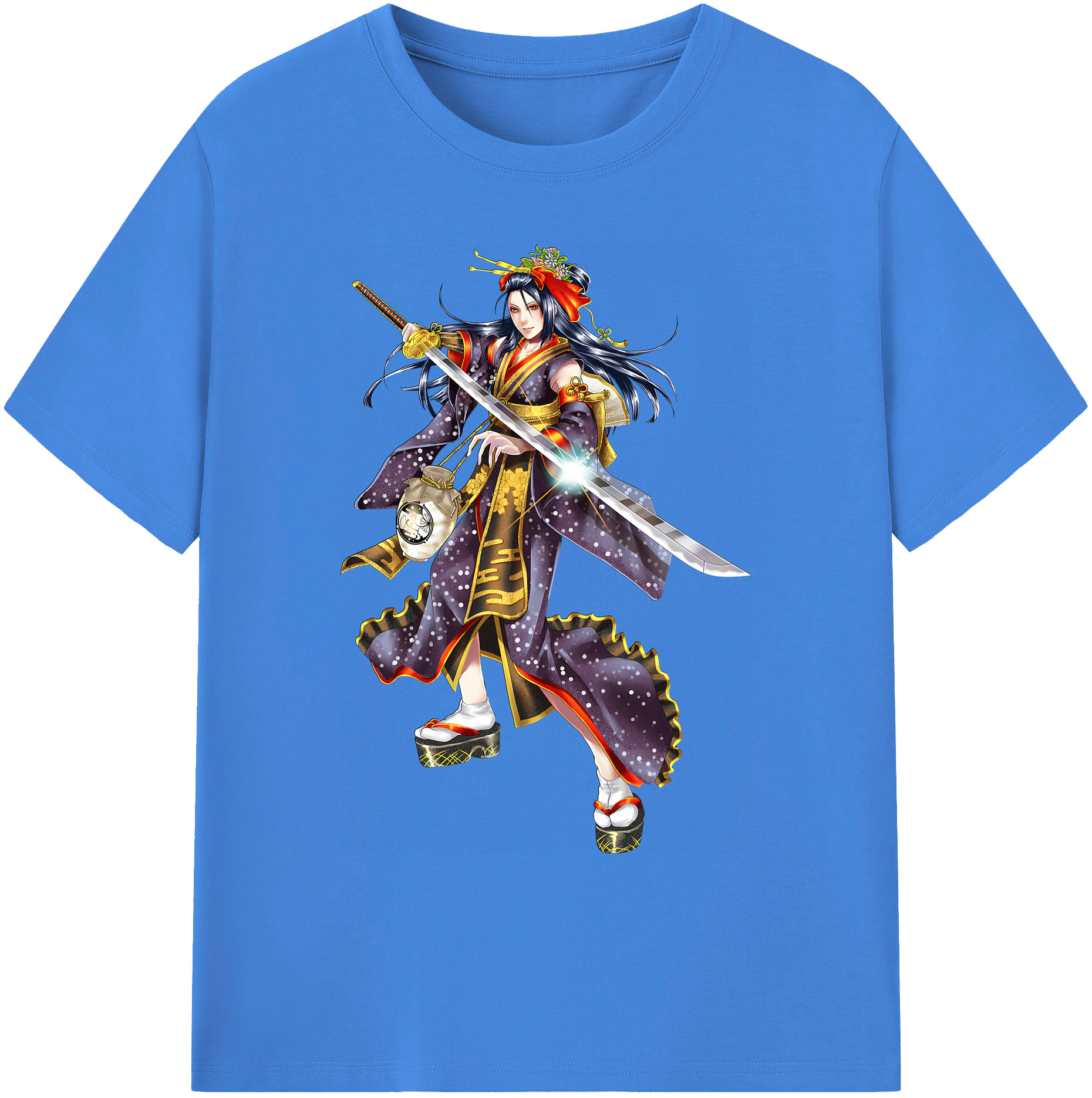 （画像用） 刀剣乱舞 Touken Ranbu 綿100％ メンズ半袖Tシャツ｜肌触りやわらか＆通気性
