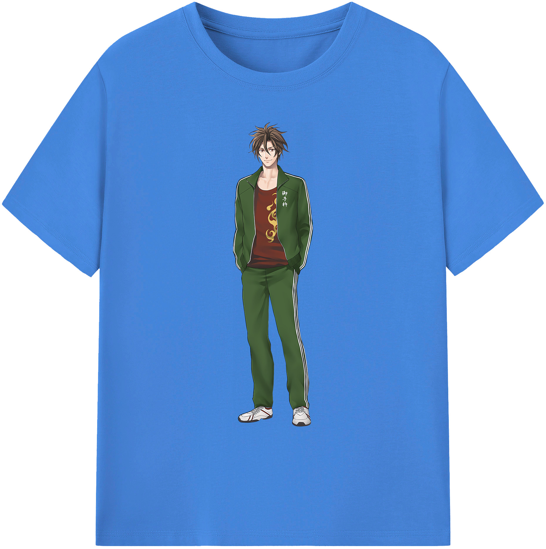 （画像用） 刀剣乱舞 Touken Ranbu 綿100％ メンズ半袖Tシャツ｜肌触りやわらか＆通気性