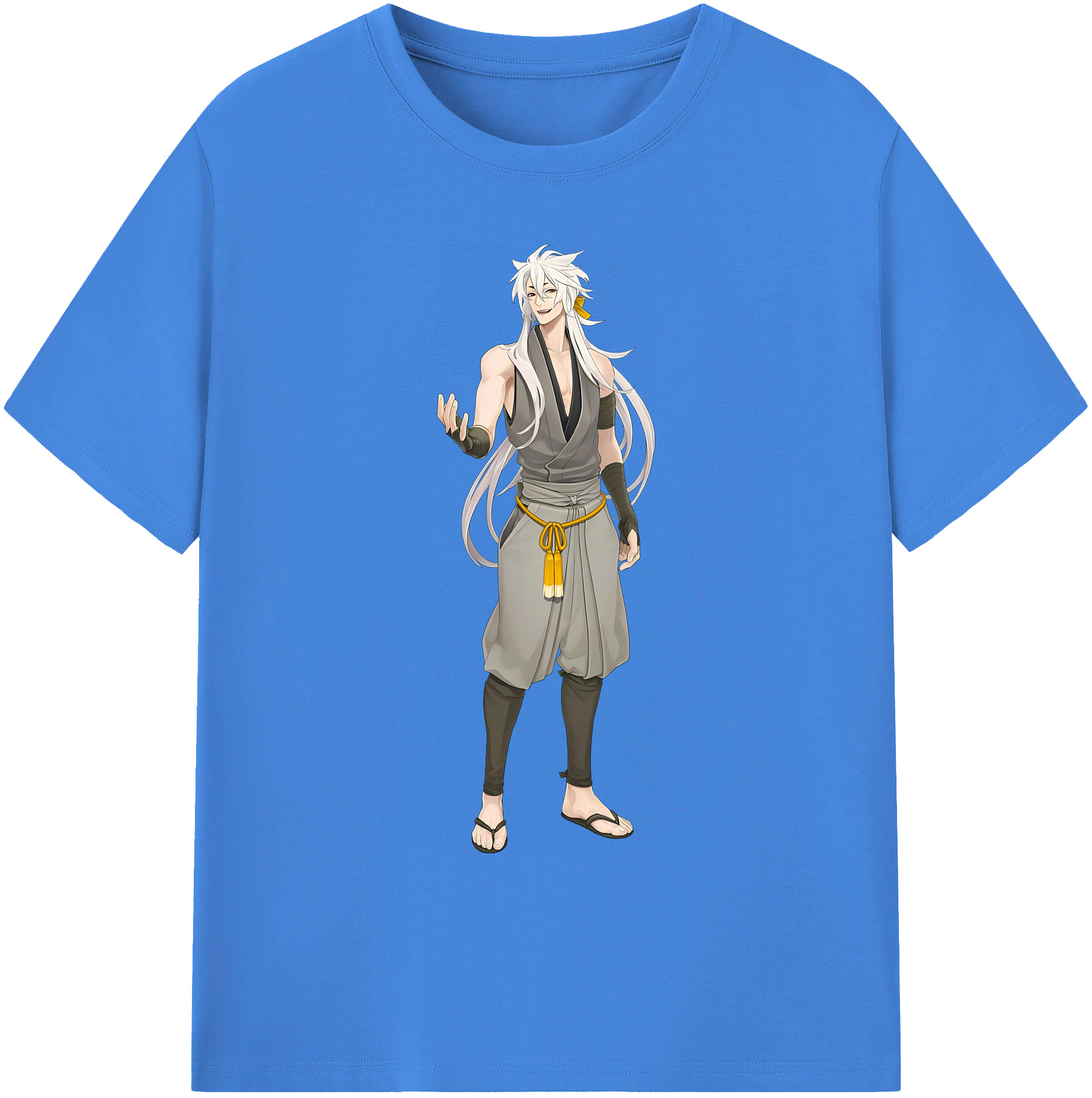 （画像用） 刀剣乱舞 Touken Ranbu 綿100％ メンズ半袖Tシャツ｜肌触りやわらか＆通気性