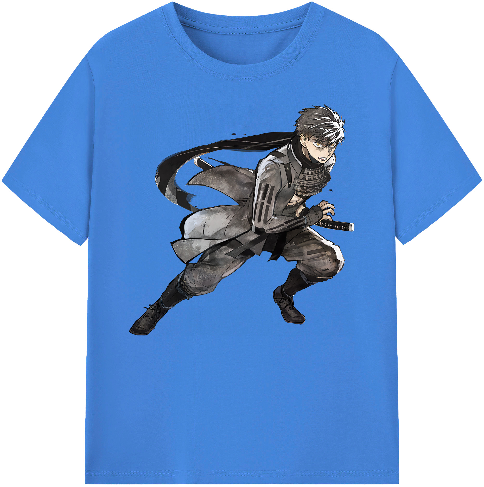 （画像用） 刀剣乱舞 Touken Ranbu 綿100％ メンズ半袖Tシャツ｜肌触りやわらか＆通気性