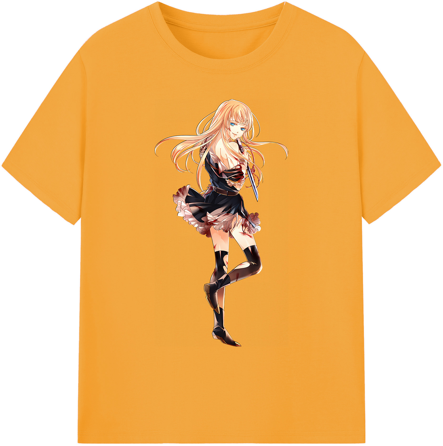 （画像用） 刀剣乱舞 Touken Ranbu 綿100％ メンズ半袖Tシャツ｜肌触りやわらか＆通気性