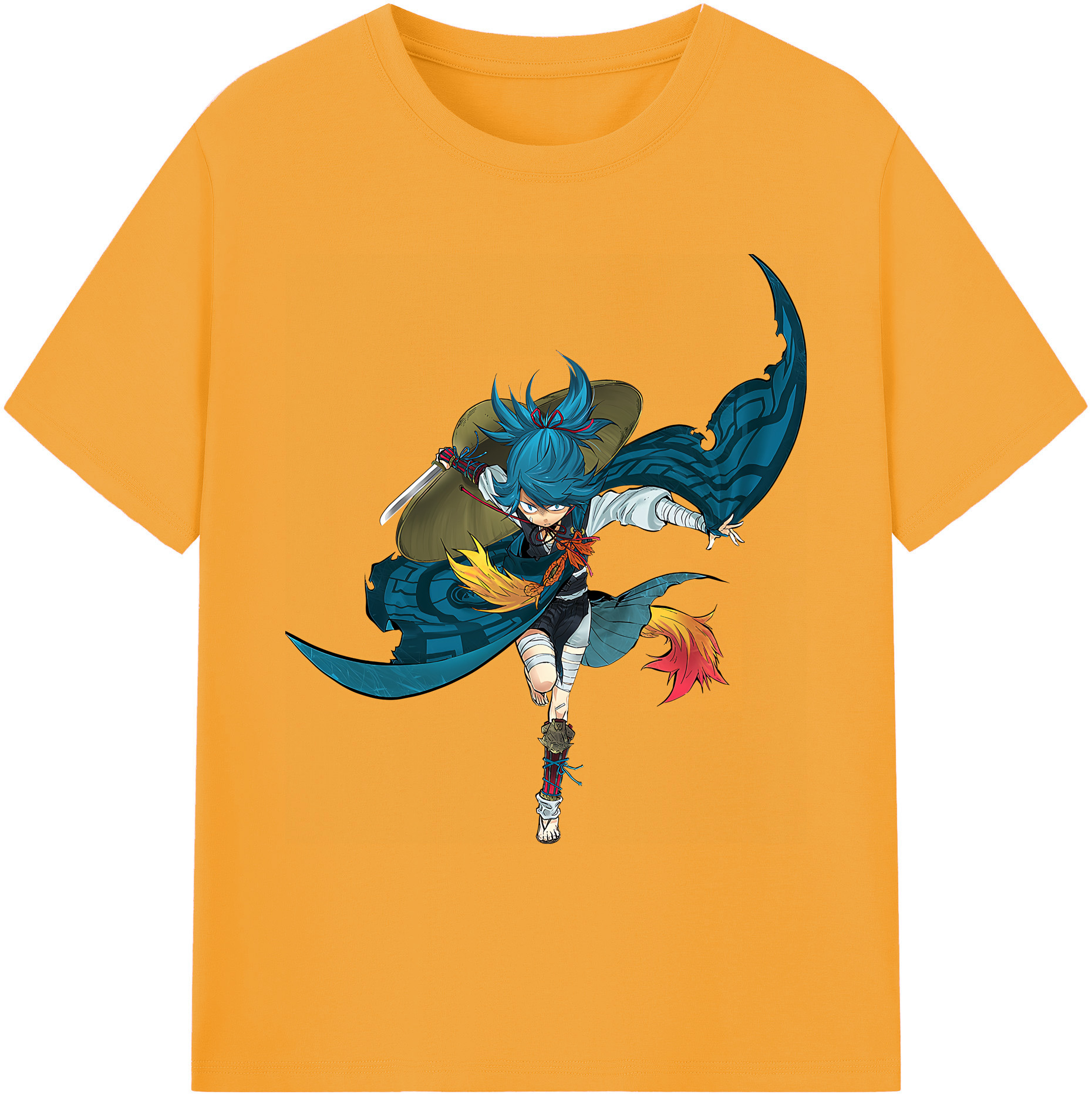 （画像用） 刀剣乱舞 Touken Ranbu 綿100％ メンズ半袖Tシャツ｜肌触りやわらか＆通気性