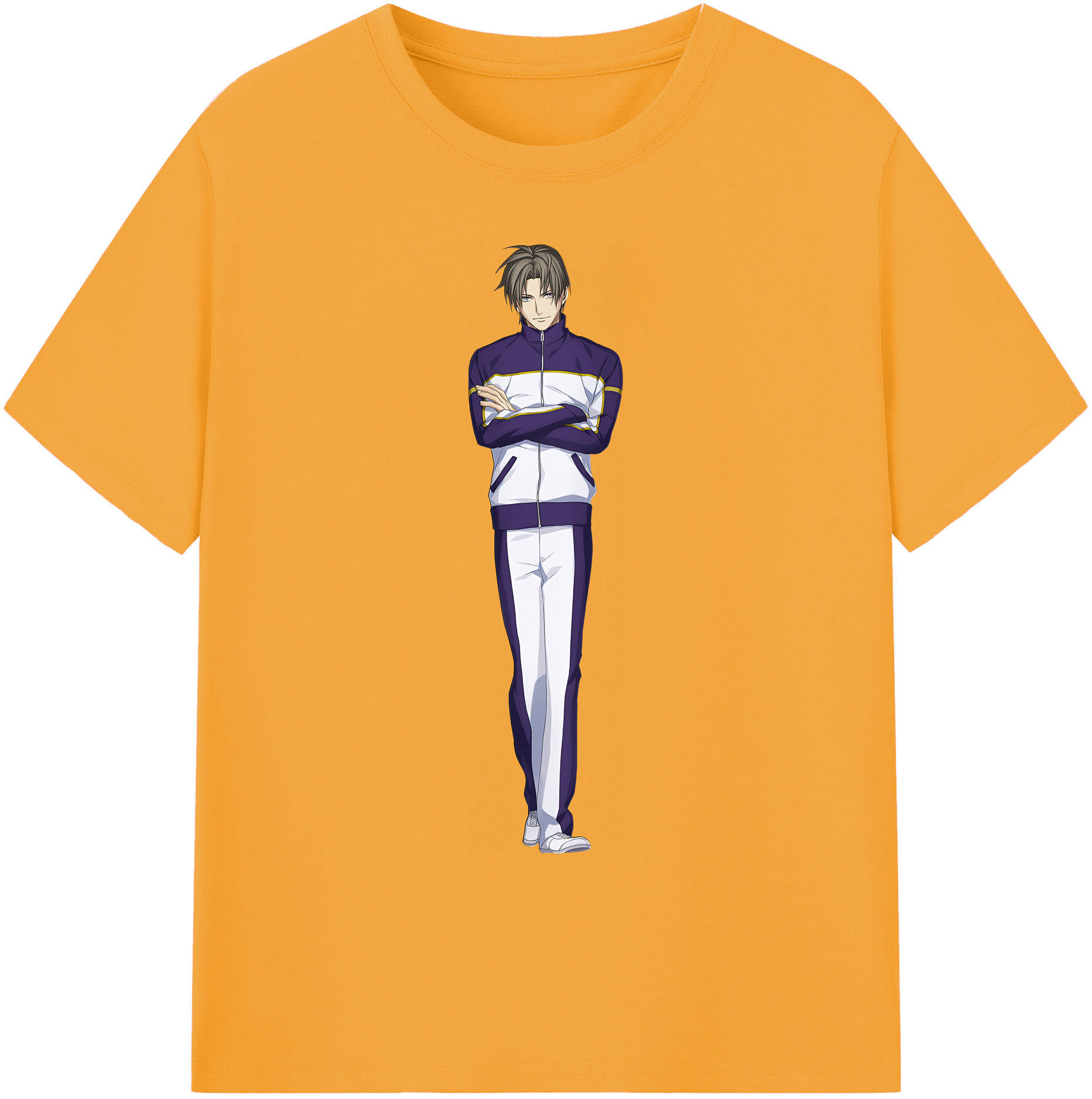 （画像用） 刀剣乱舞 Touken Ranbu 綿100％ メンズ半袖Tシャツ｜肌触りやわらか＆通気性