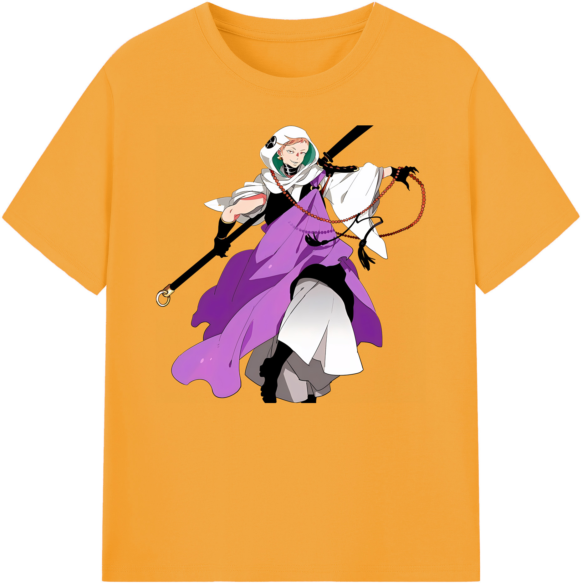 （画像用） 刀剣乱舞 Touken Ranbu 綿100％ メンズ半袖Tシャツ｜肌触りやわらか＆通気性