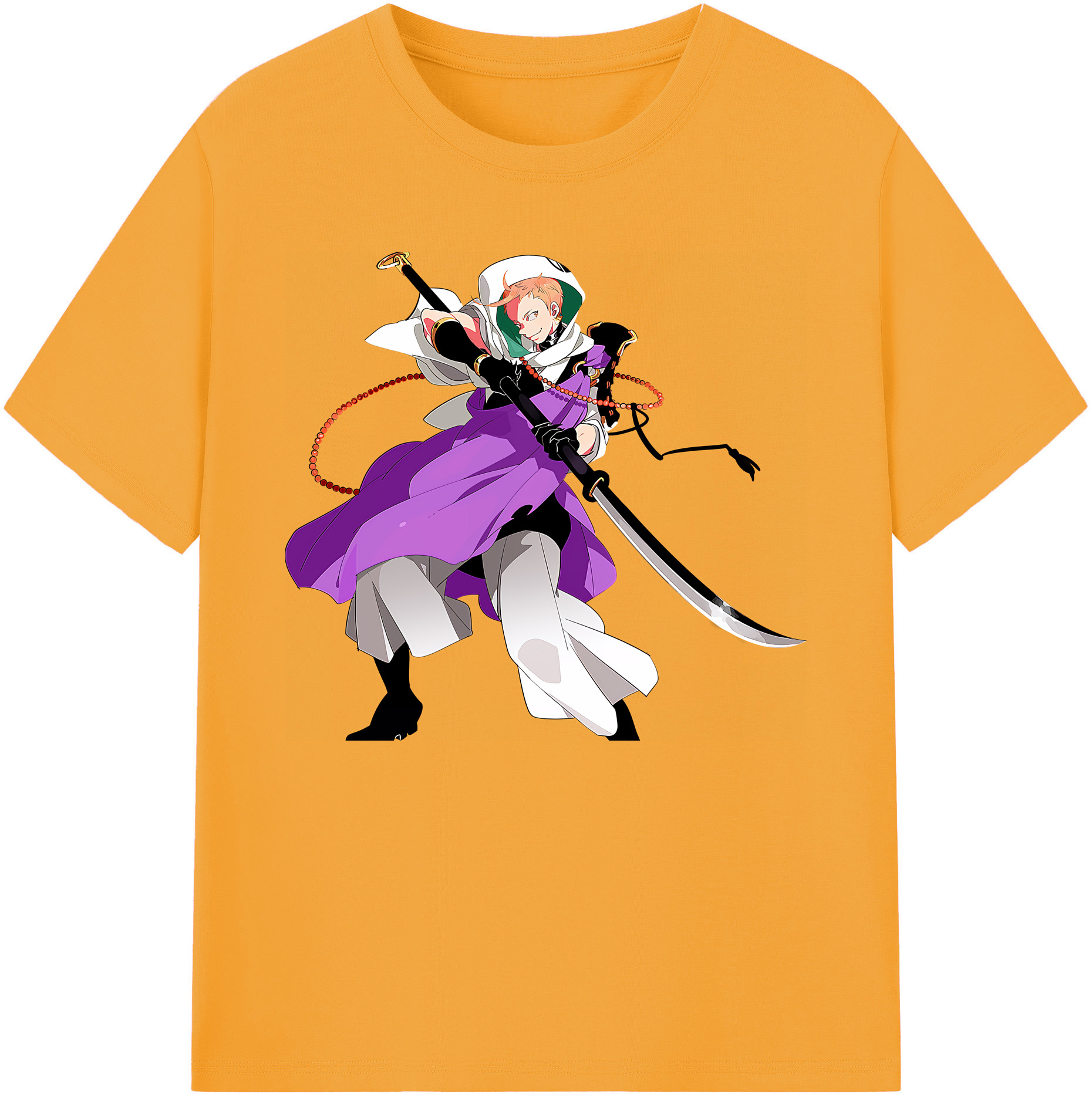 （画像用） 刀剣乱舞 Touken Ranbu 綿100％ メンズ半袖Tシャツ｜肌触りやわらか＆通気性