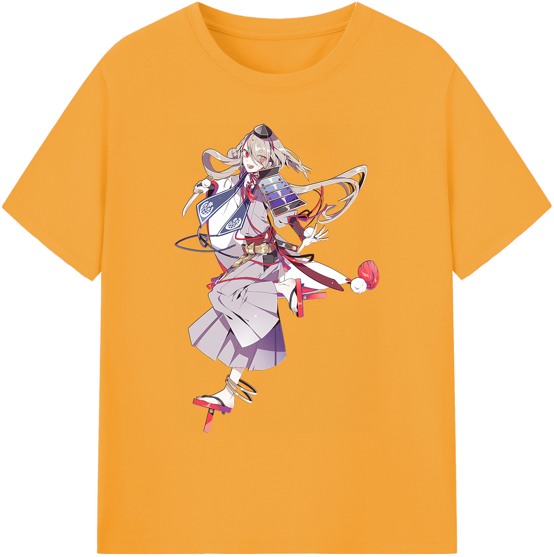 （画像用） 刀剣乱舞 Touken Ranbu 綿100％ メンズ半袖Tシャツ｜肌触りやわらか＆通気性