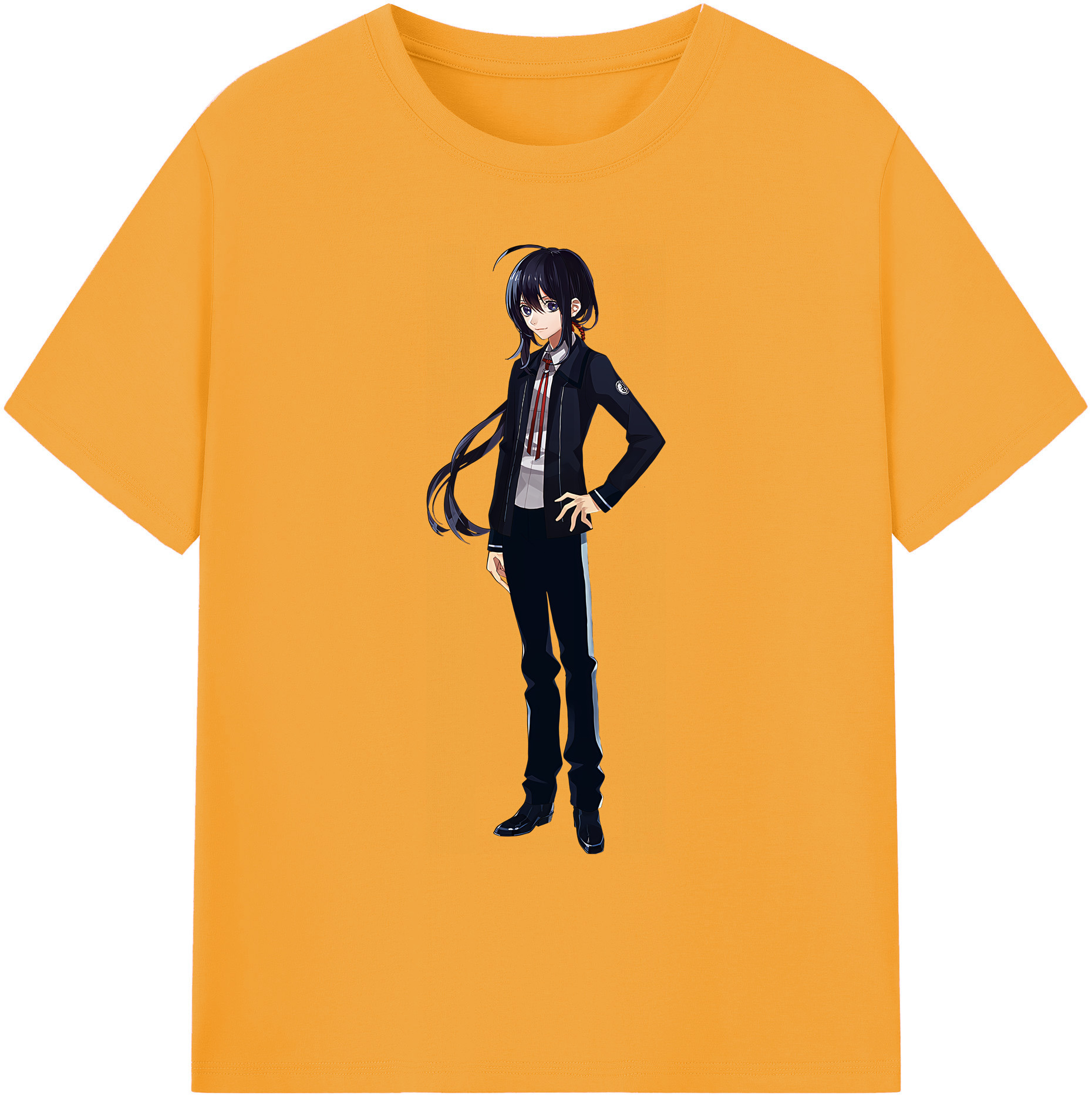 （画像用） 刀剣乱舞 Touken Ranbu 綿100％ メンズ半袖Tシャツ｜肌触りやわらか＆通気性