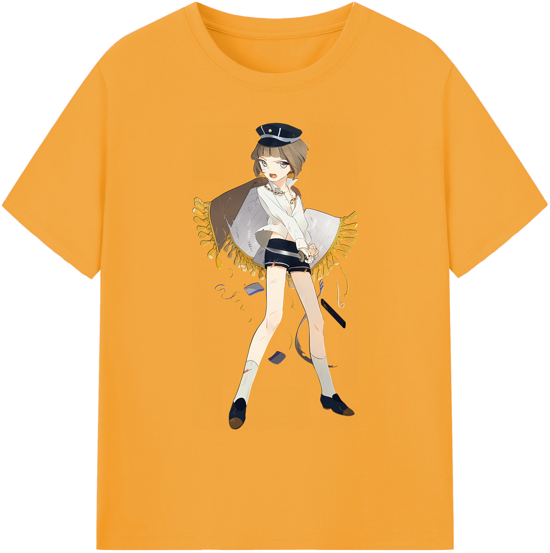 （画像用） 刀剣乱舞 Touken Ranbu 綿100％ メンズ半袖Tシャツ｜肌触りやわらか＆通気性