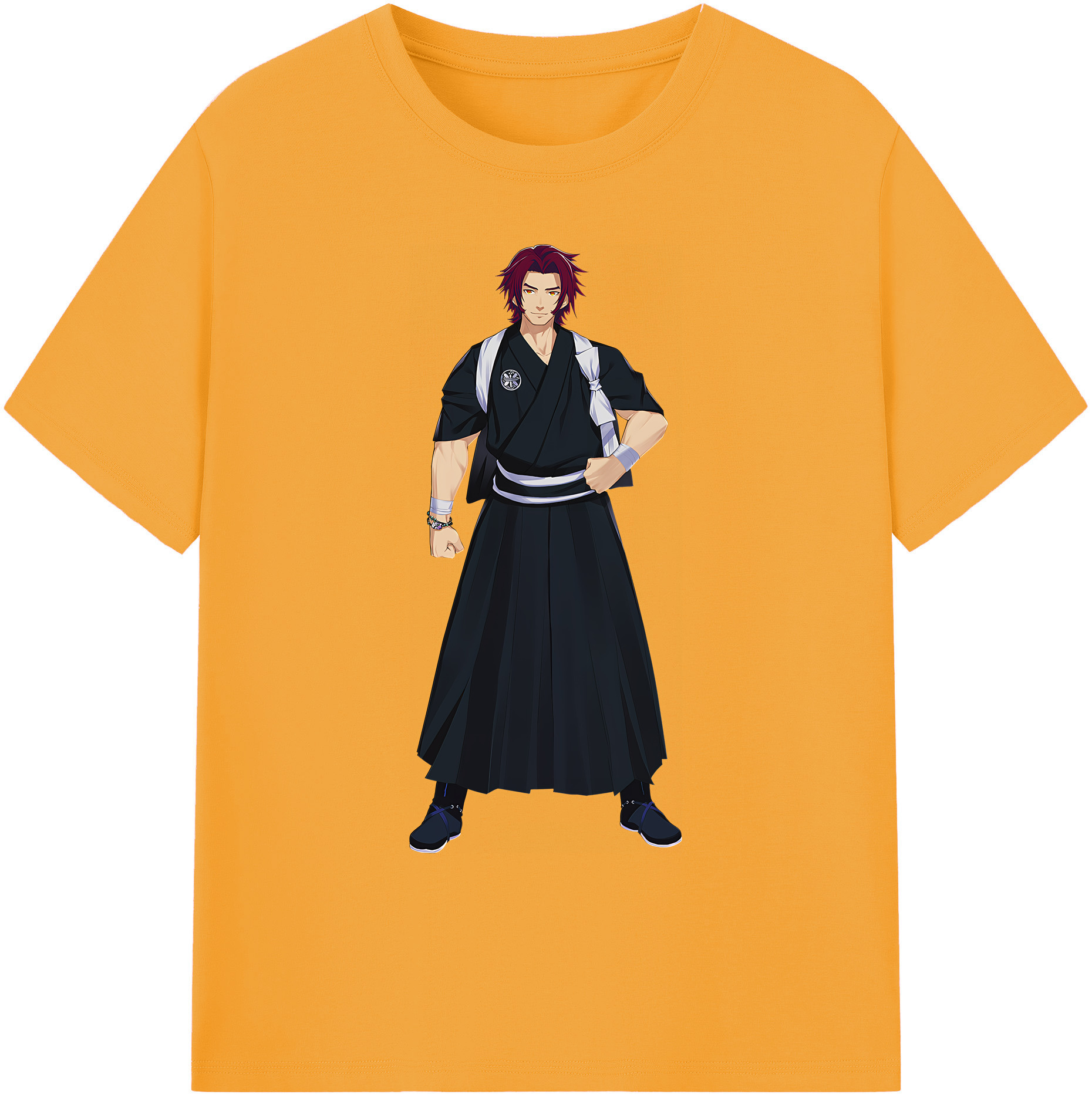 （画像用） 刀剣乱舞 Touken Ranbu 綿100％ メンズ半袖Tシャツ｜肌触りやわらか＆通気性