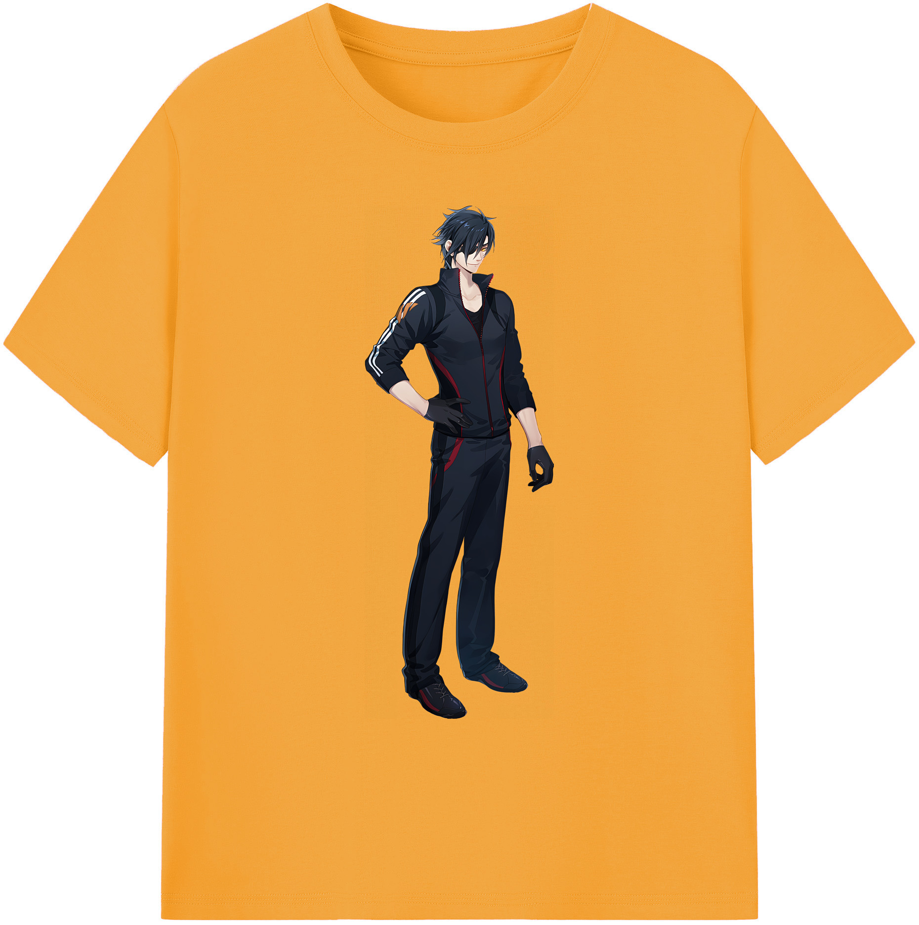 （画像用） 刀剣乱舞 Touken Ranbu 綿100％ メンズ半袖Tシャツ｜肌触りやわらか＆通気性