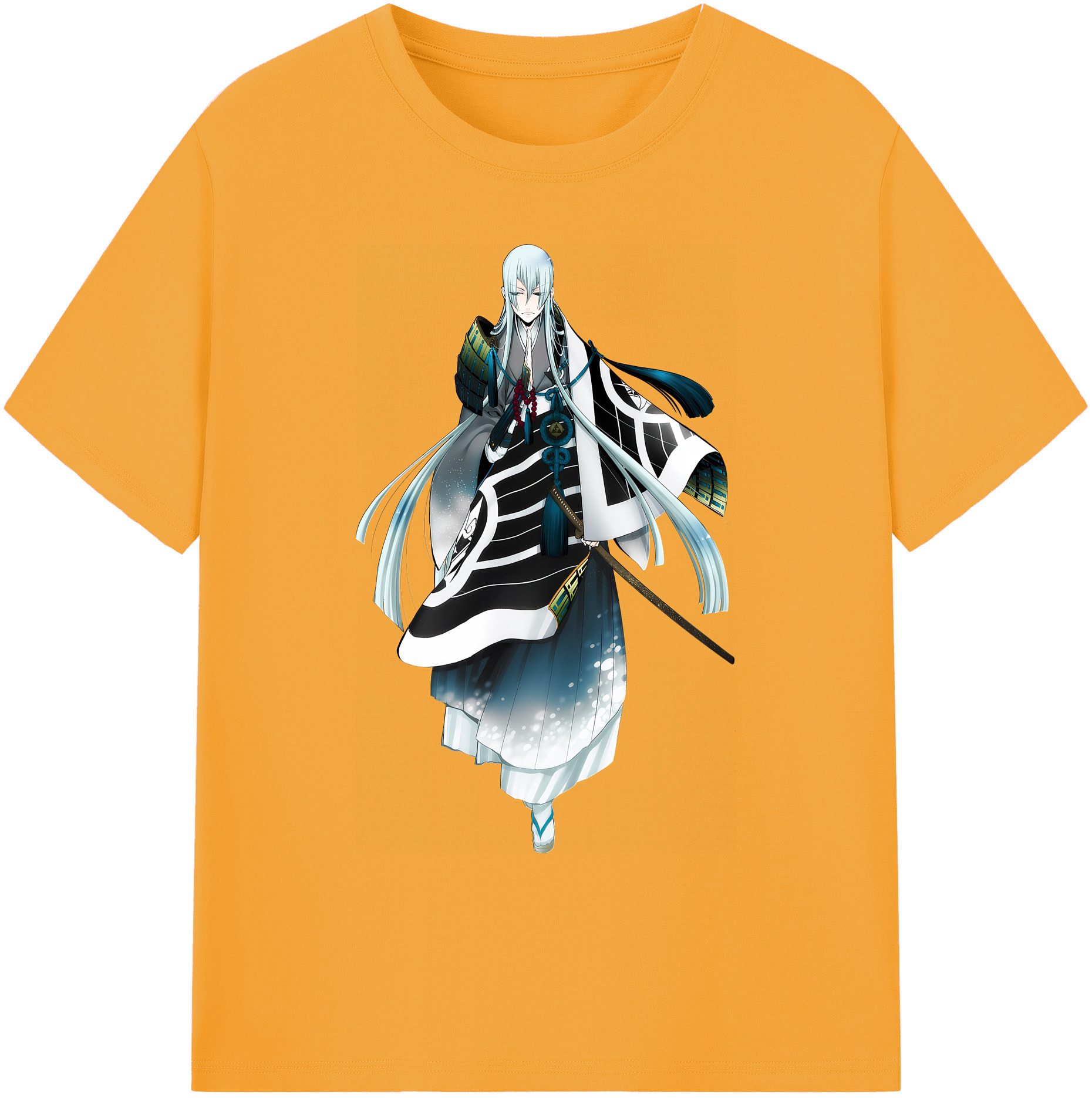 （画像用） 刀剣乱舞 Touken Ranbu 綿100％ メンズ半袖Tシャツ｜肌触りやわらか＆通気性