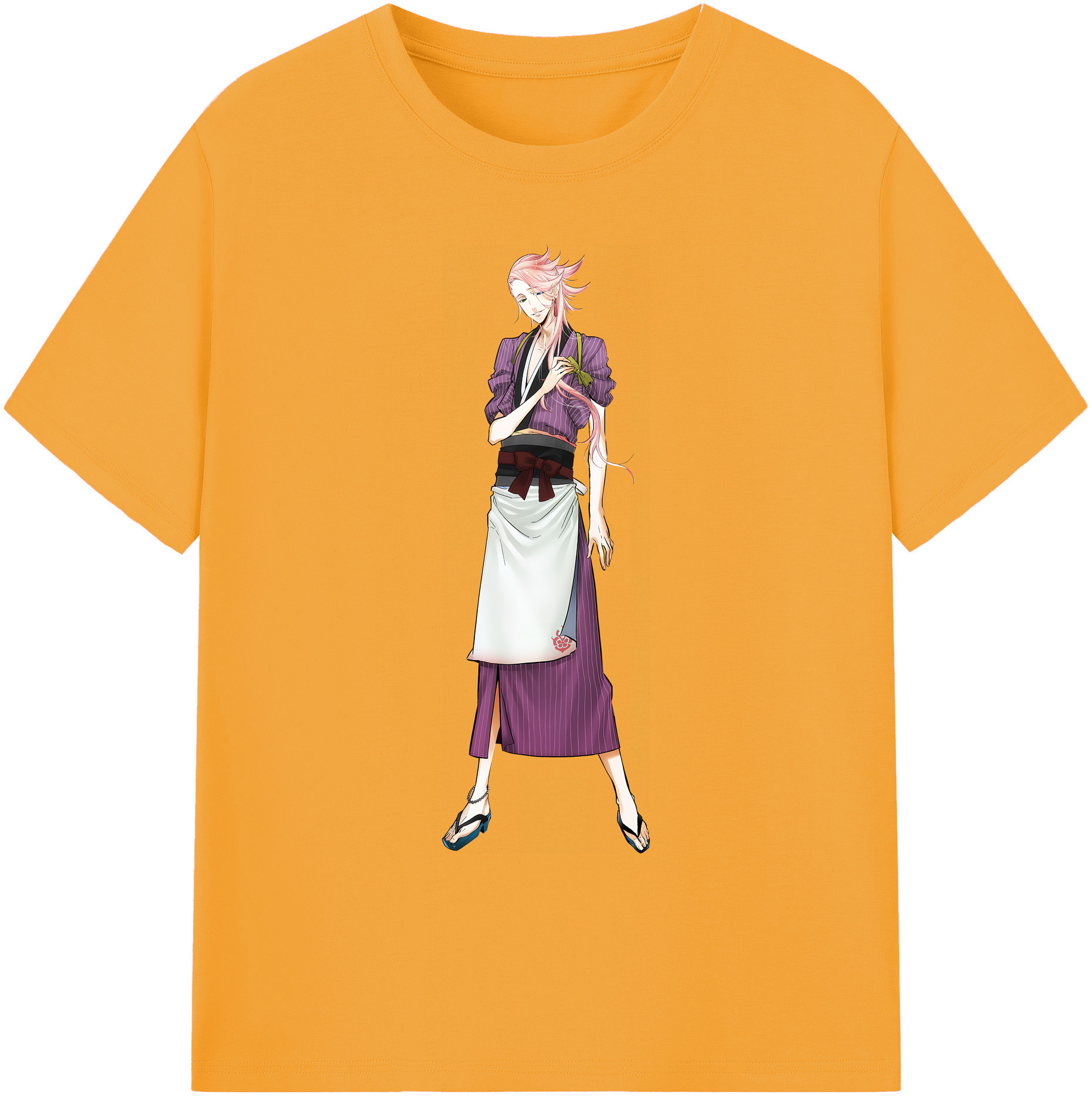 （画像用） 刀剣乱舞 Touken Ranbu 綿100％ メンズ半袖Tシャツ｜肌触りやわらか＆通気性