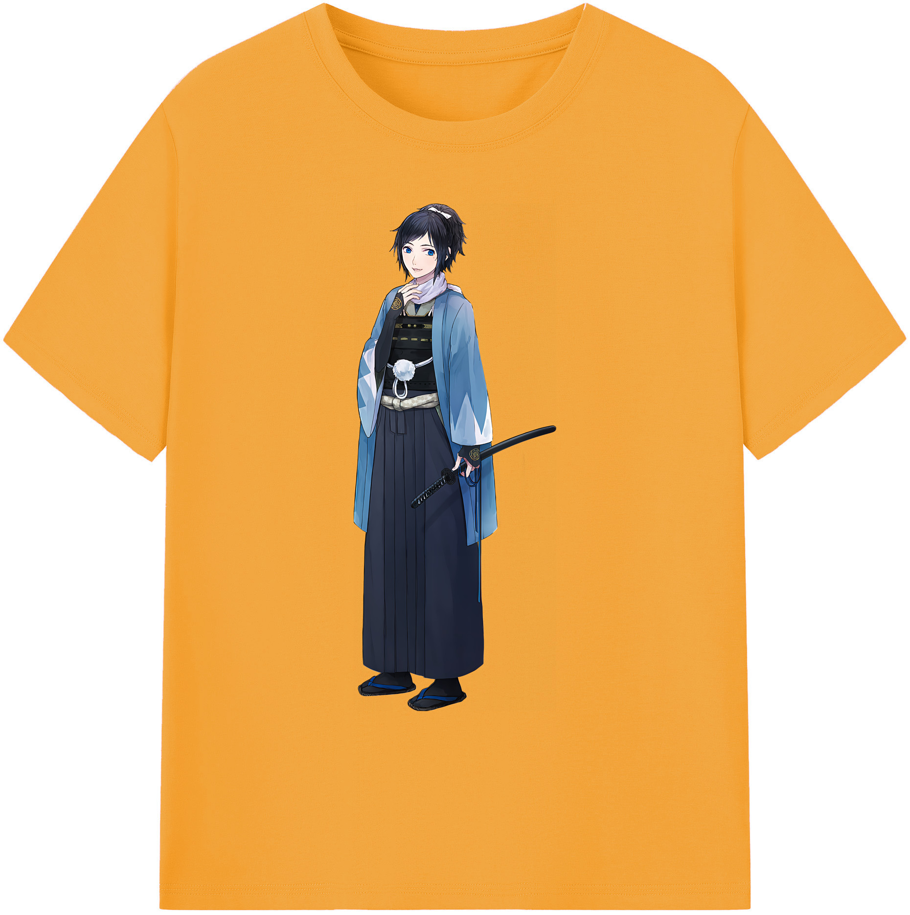 （画像用） 刀剣乱舞 Touken Ranbu 綿100％ メンズ半袖Tシャツ｜肌触りやわらか＆通気性