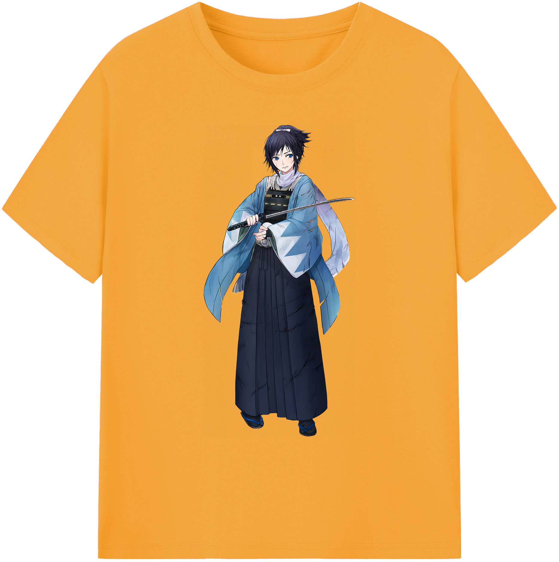 （画像用） 刀剣乱舞 Touken Ranbu 綿100％ メンズ半袖Tシャツ｜肌触りやわらか＆通気性