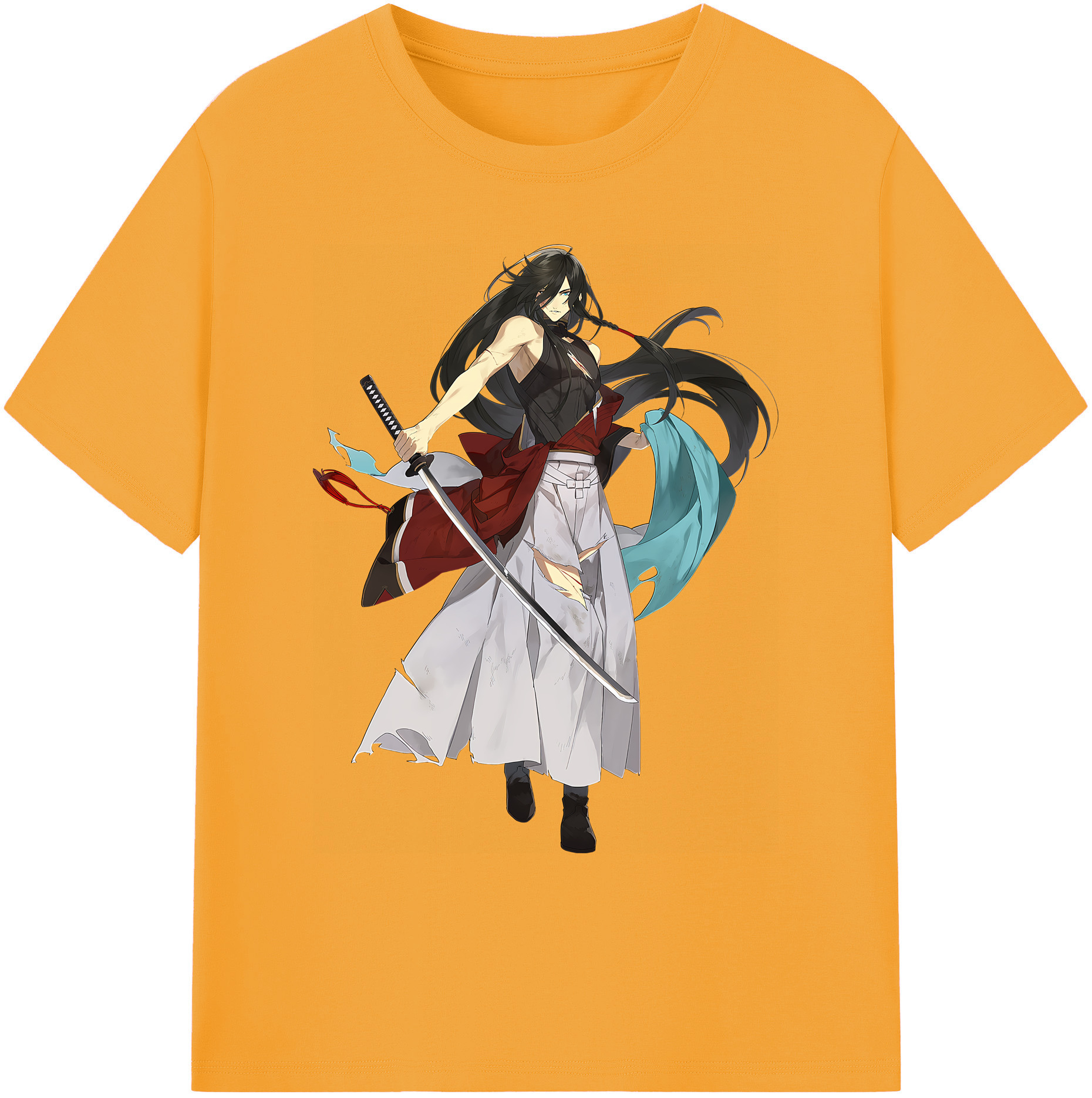 （画像用） 刀剣乱舞 Touken Ranbu 綿100％ メンズ半袖Tシャツ｜肌触りやわらか＆通気性