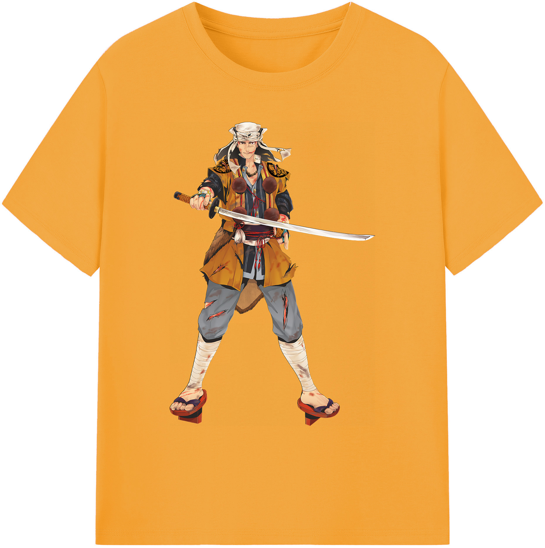 （画像用） 刀剣乱舞 Touken Ranbu 綿100％ メンズ半袖Tシャツ｜肌触りやわらか＆通気性