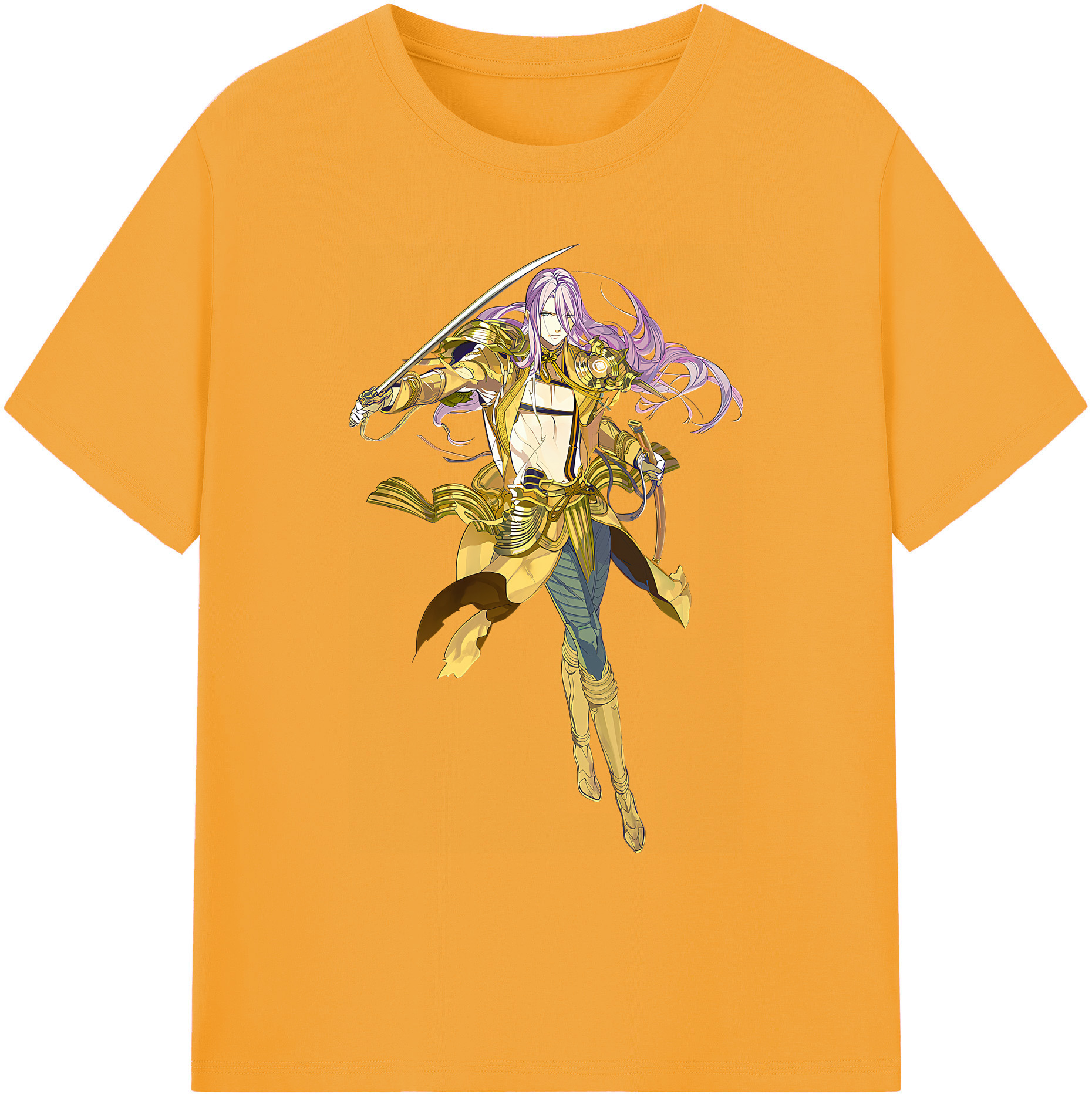 （画像用） 刀剣乱舞 Touken Ranbu 綿100％ メンズ半袖Tシャツ｜肌触りやわらか＆通気性