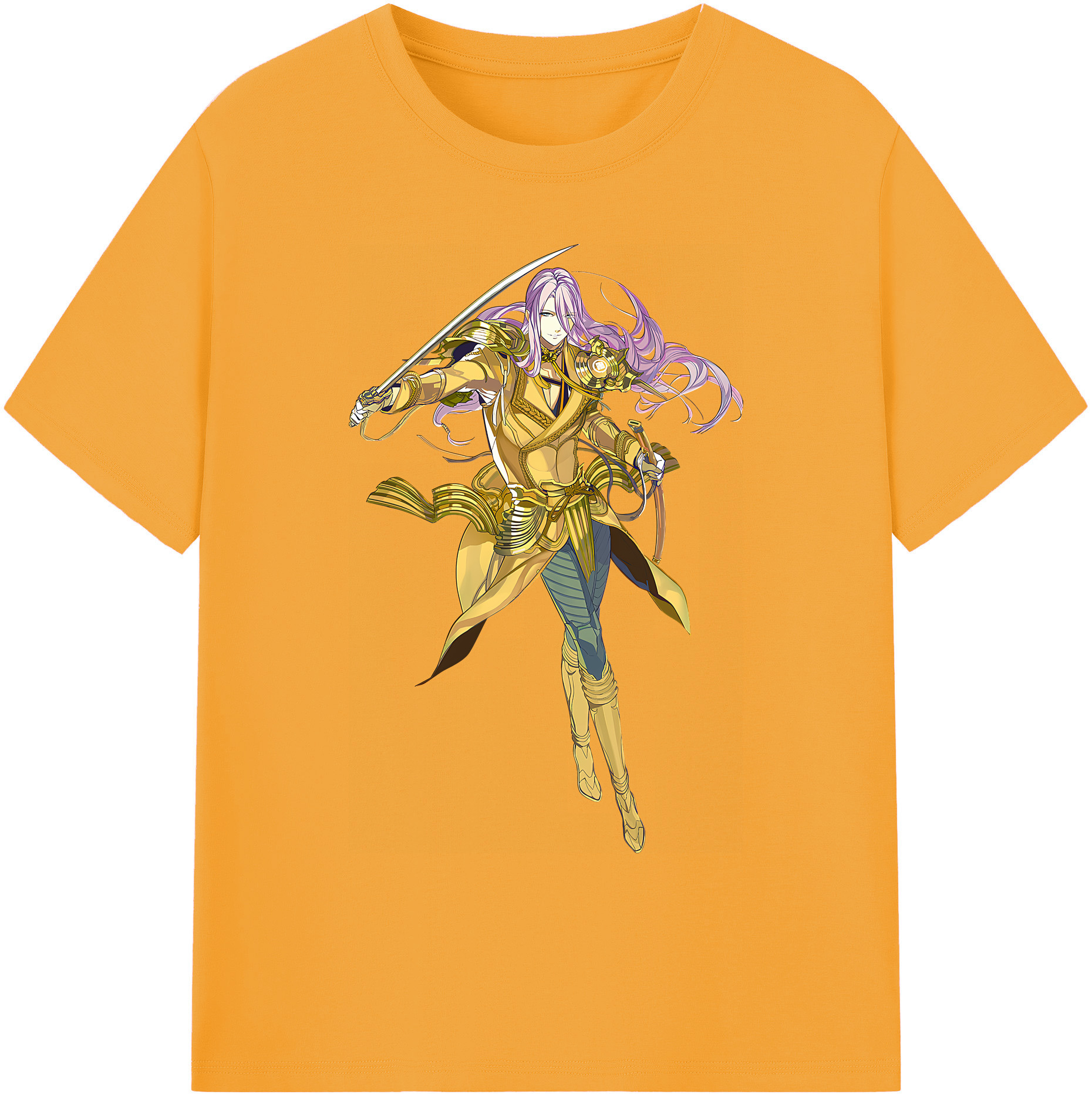 （画像用） 刀剣乱舞 Touken Ranbu 綿100％ メンズ半袖Tシャツ｜肌触りやわらか＆通気性