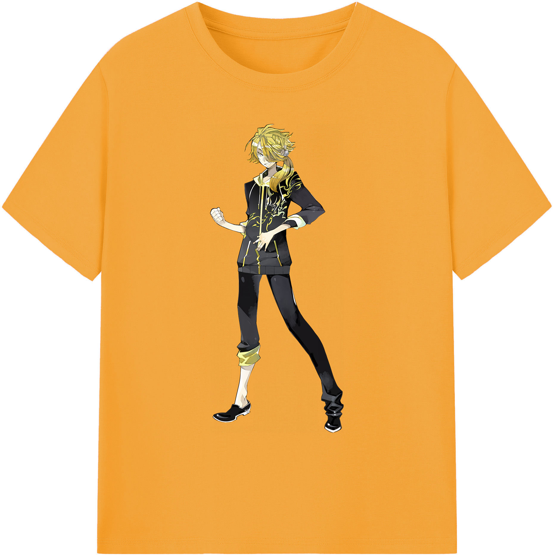 （画像用） 刀剣乱舞 Touken Ranbu 綿100％ メンズ半袖Tシャツ｜肌触りやわらか＆通気性