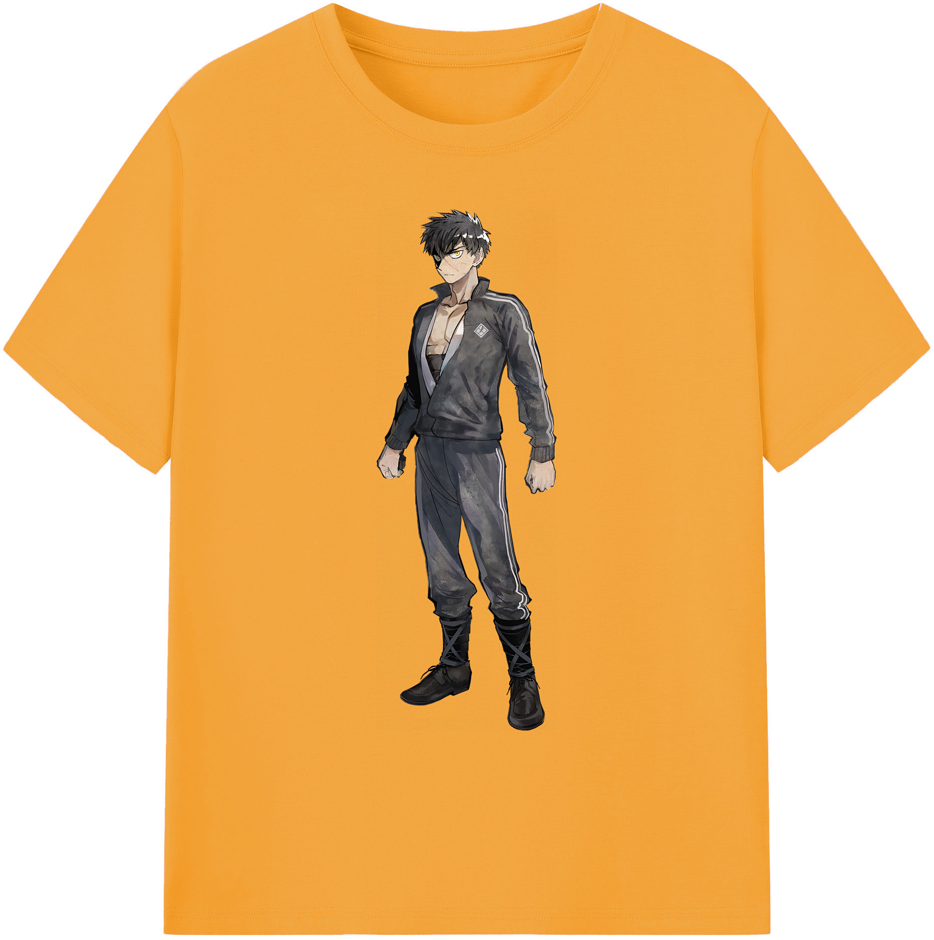 （画像用） 刀剣乱舞 Touken Ranbu 綿100％ メンズ半袖Tシャツ｜肌触りやわらか＆通気性