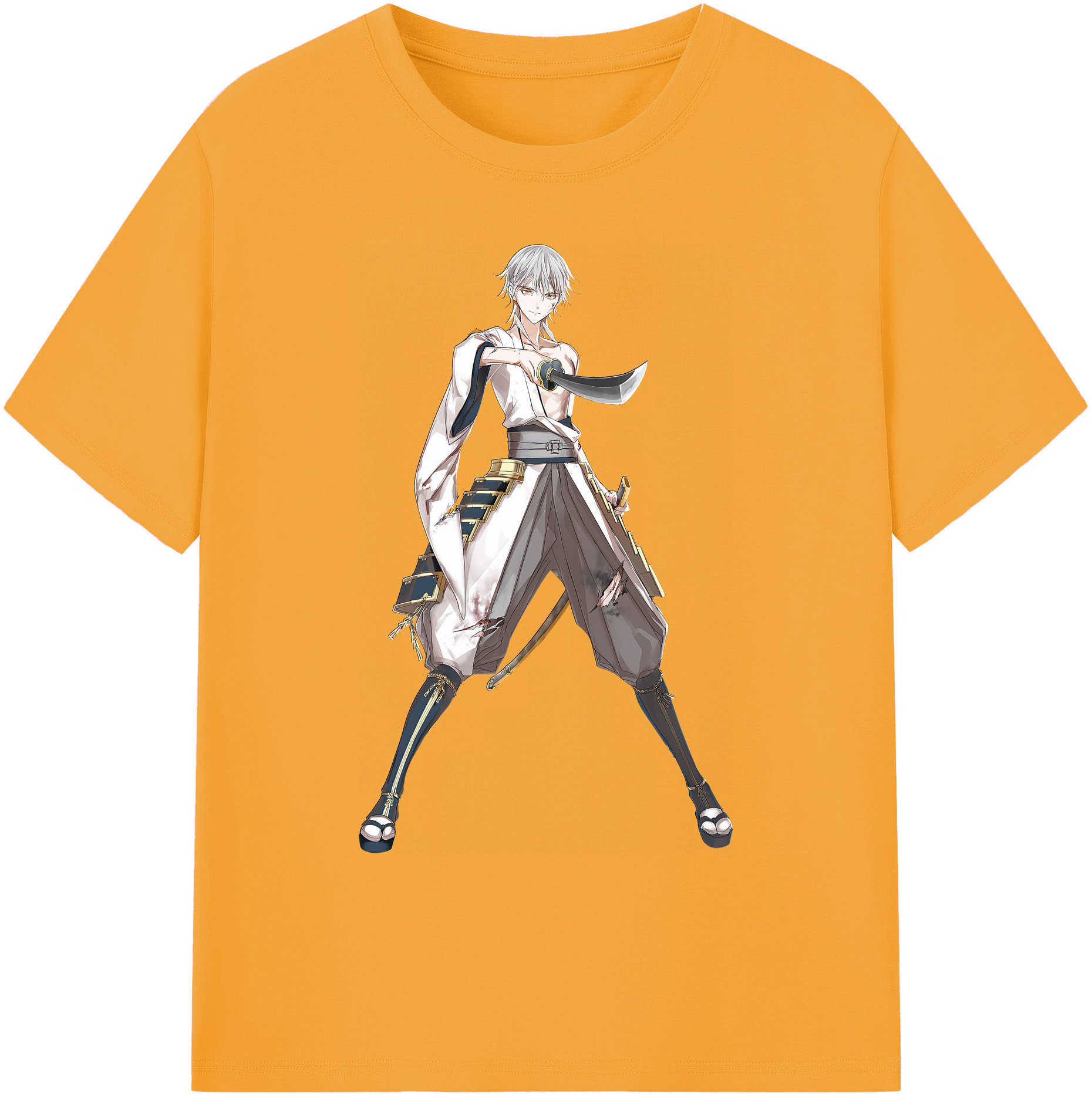 （画像用） 刀剣乱舞 Touken Ranbu 綿100％ メンズ半袖Tシャツ｜肌触りやわらか＆通気性