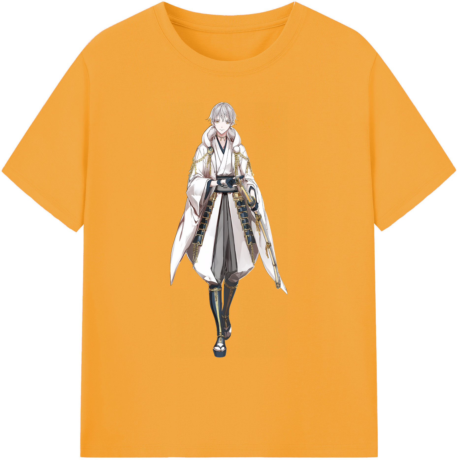 （画像用） 刀剣乱舞 Touken Ranbu 綿100％ メンズ半袖Tシャツ｜肌触りやわらか＆通気性