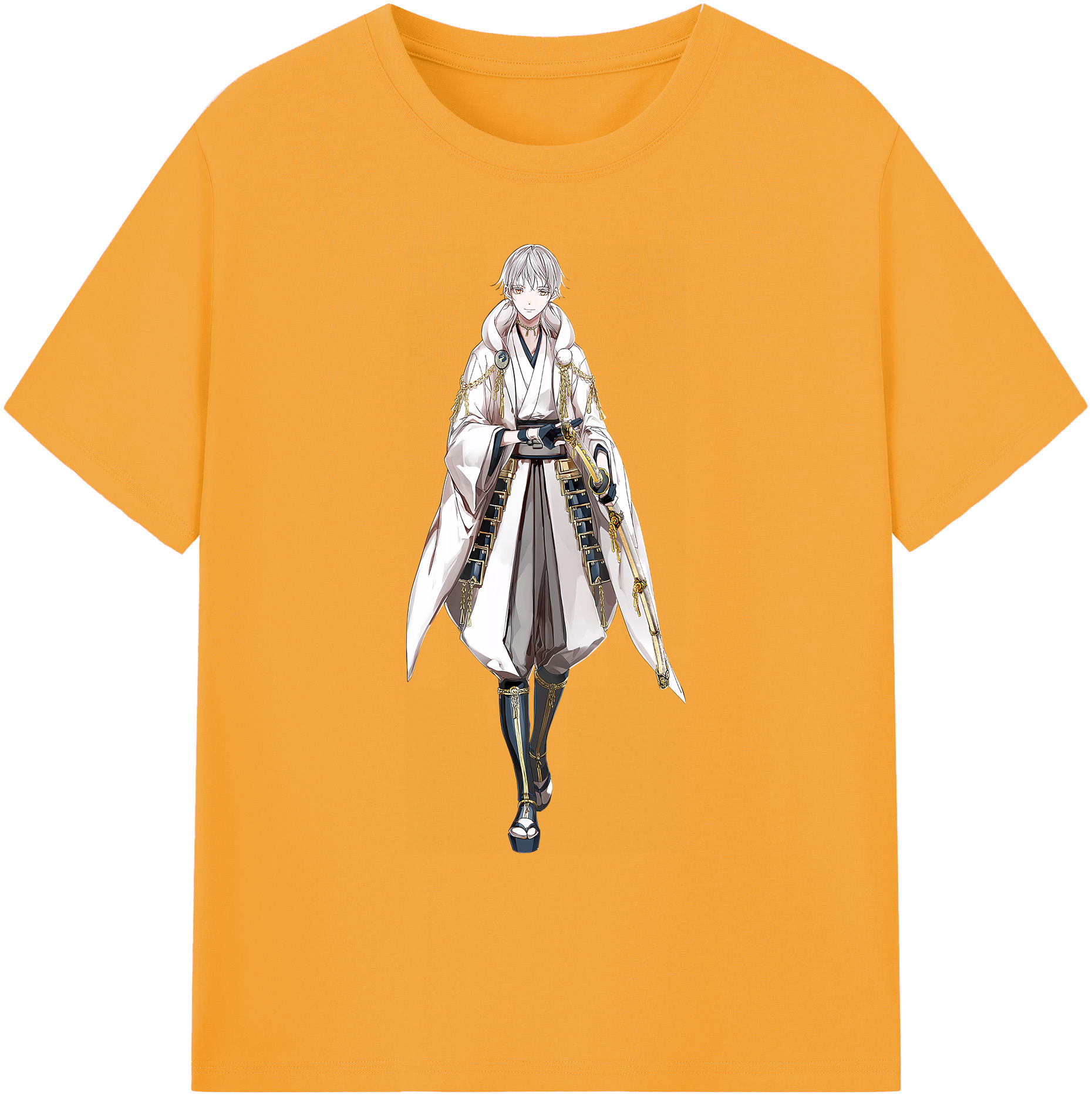 （画像用） 刀剣乱舞 Touken Ranbu 綿100％ メンズ半袖Tシャツ｜肌触りやわらか＆通気性