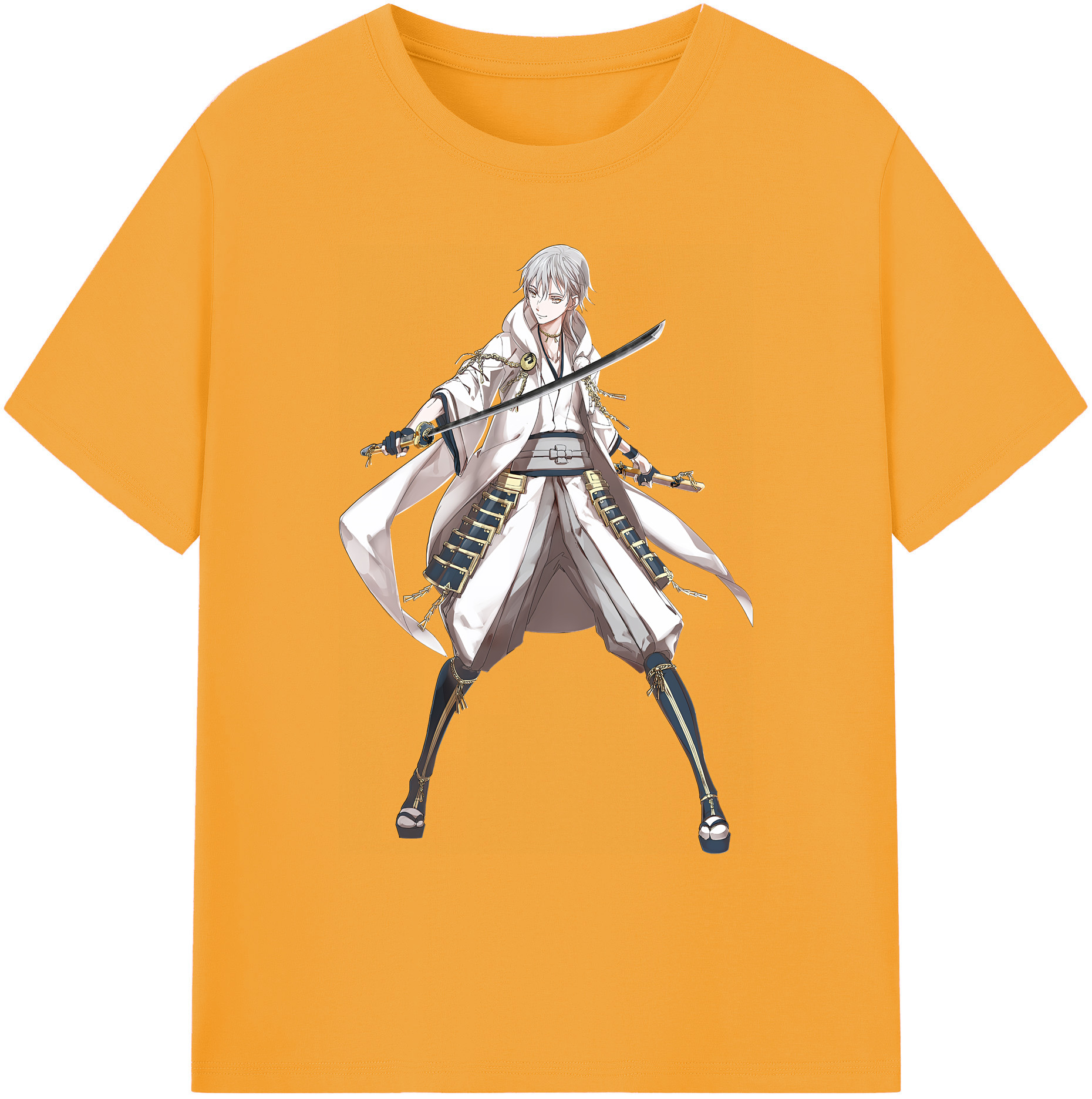 （画像用） 刀剣乱舞 Touken Ranbu 綿100％ メンズ半袖Tシャツ｜肌触りやわらか＆通気性