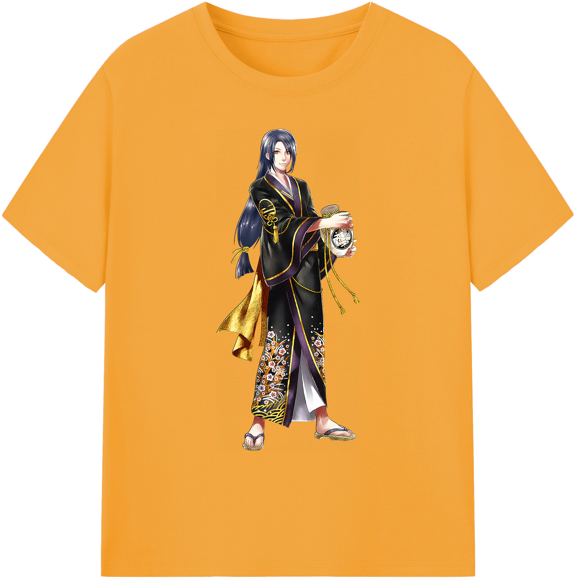 （画像用） 刀剣乱舞 Touken Ranbu 綿100％ メンズ半袖Tシャツ｜肌触りやわらか＆通気性