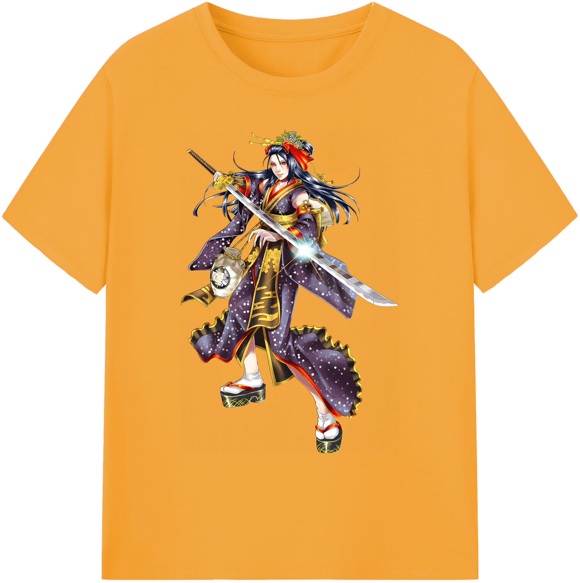 （画像用） 刀剣乱舞 Touken Ranbu 綿100％ メンズ半袖Tシャツ｜肌触りやわらか＆通気性