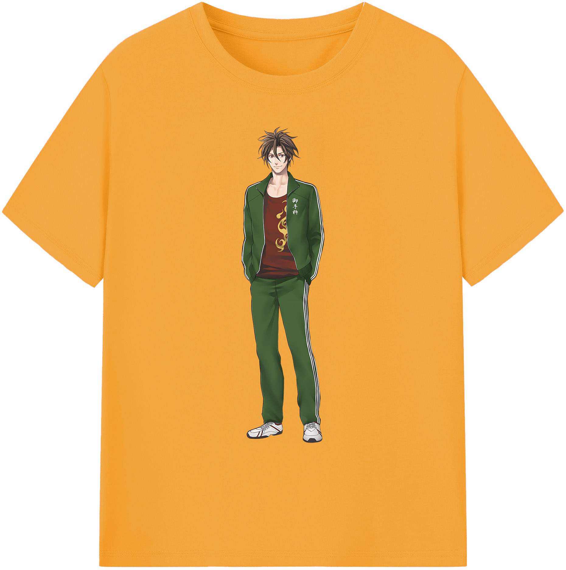 （画像用） 刀剣乱舞 Touken Ranbu 綿100％ メンズ半袖Tシャツ｜肌触りやわらか＆通気性