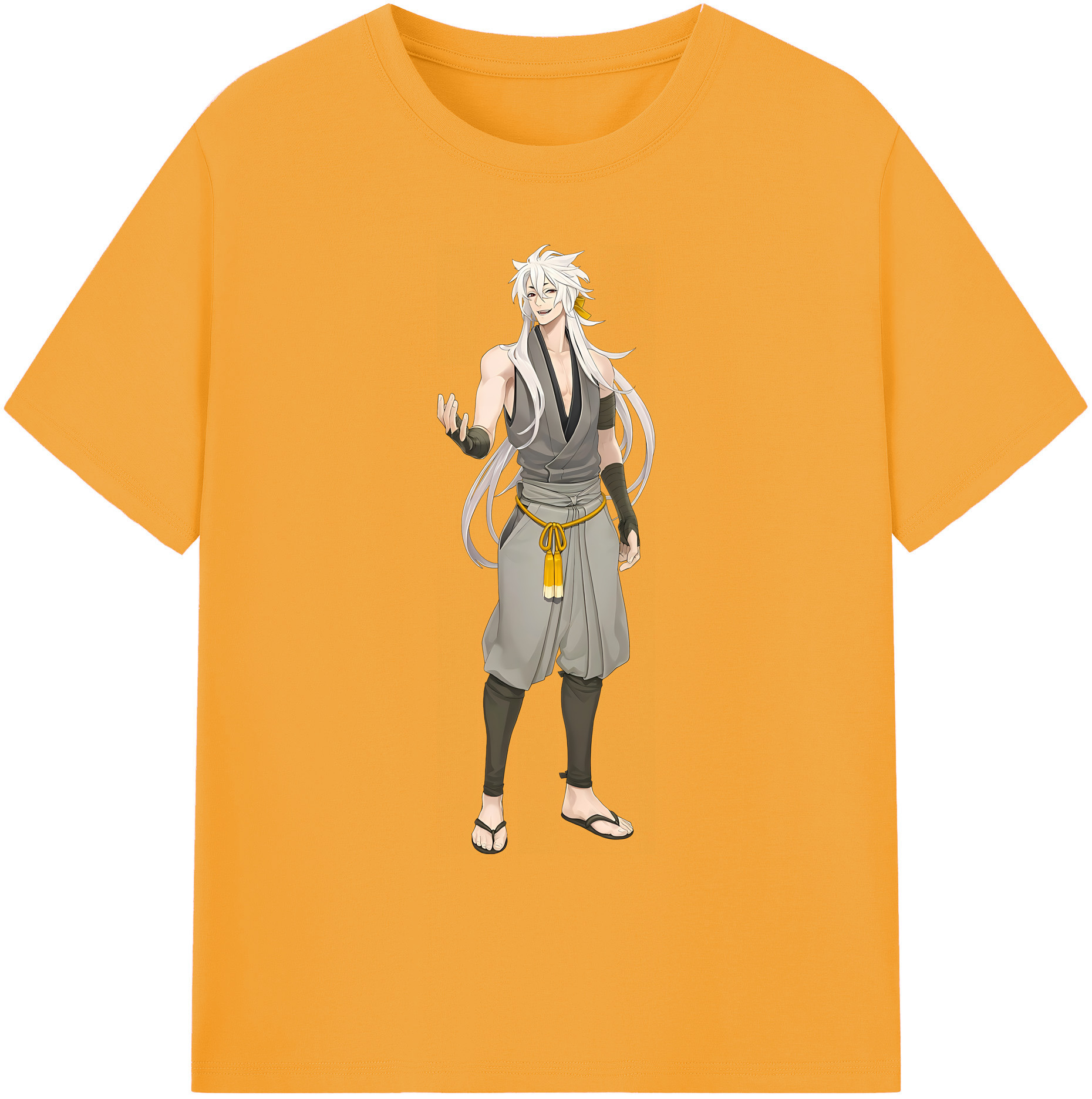 （画像用） 刀剣乱舞 Touken Ranbu 綿100％ メンズ半袖Tシャツ｜肌触りやわらか＆通気性