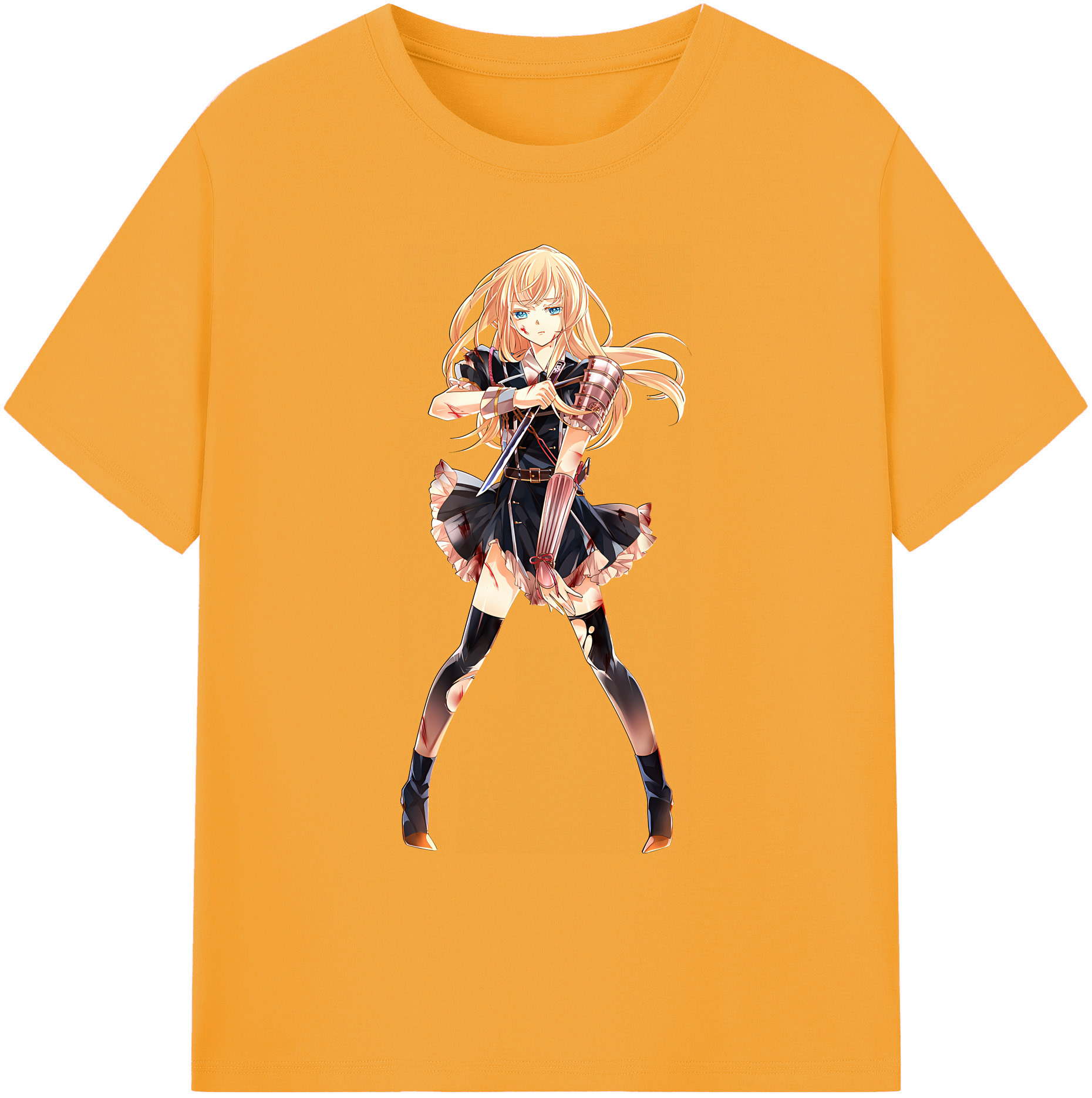（画像用） 刀剣乱舞 Touken Ranbu 綿100％ メンズ半袖Tシャツ｜肌触りやわらか＆通気性