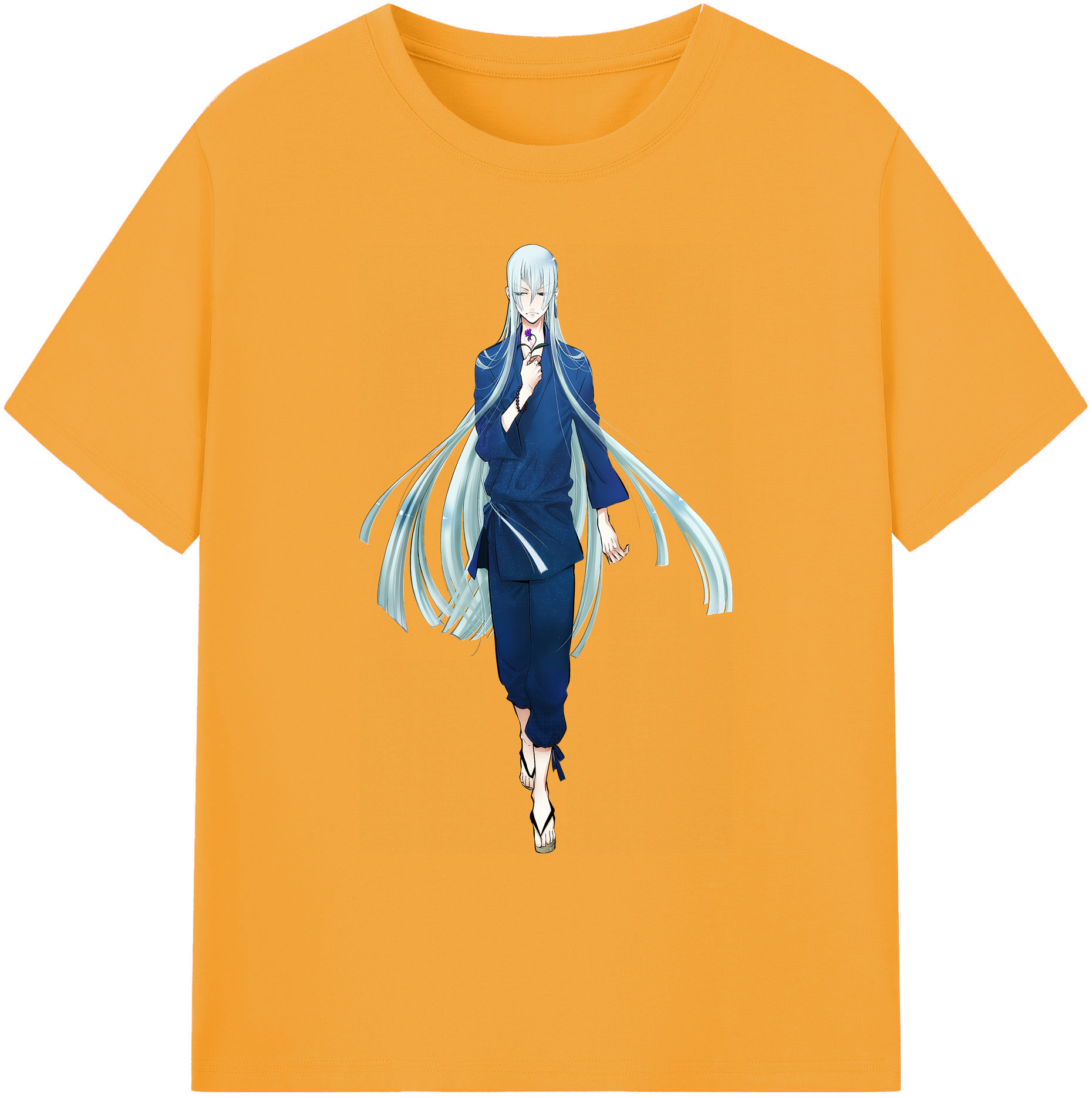 （画像用） 刀剣乱舞 Touken Ranbu 綿100％ メンズ半袖Tシャツ｜肌触りやわらか＆通気性