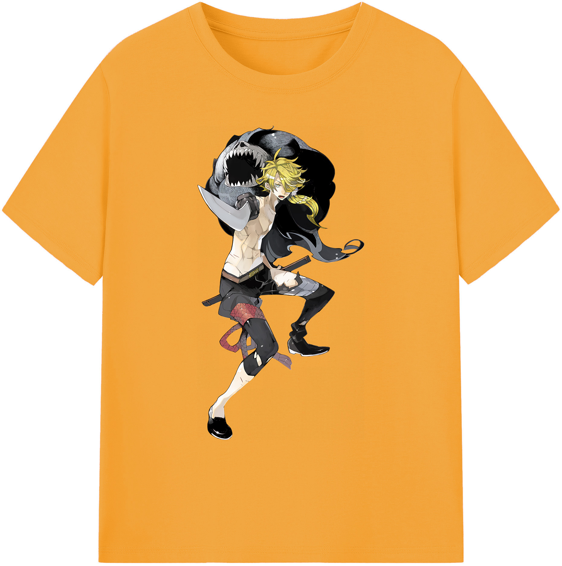 （画像用） 刀剣乱舞 Touken Ranbu 綿100％ メンズ半袖Tシャツ｜肌触りやわらか＆通気性